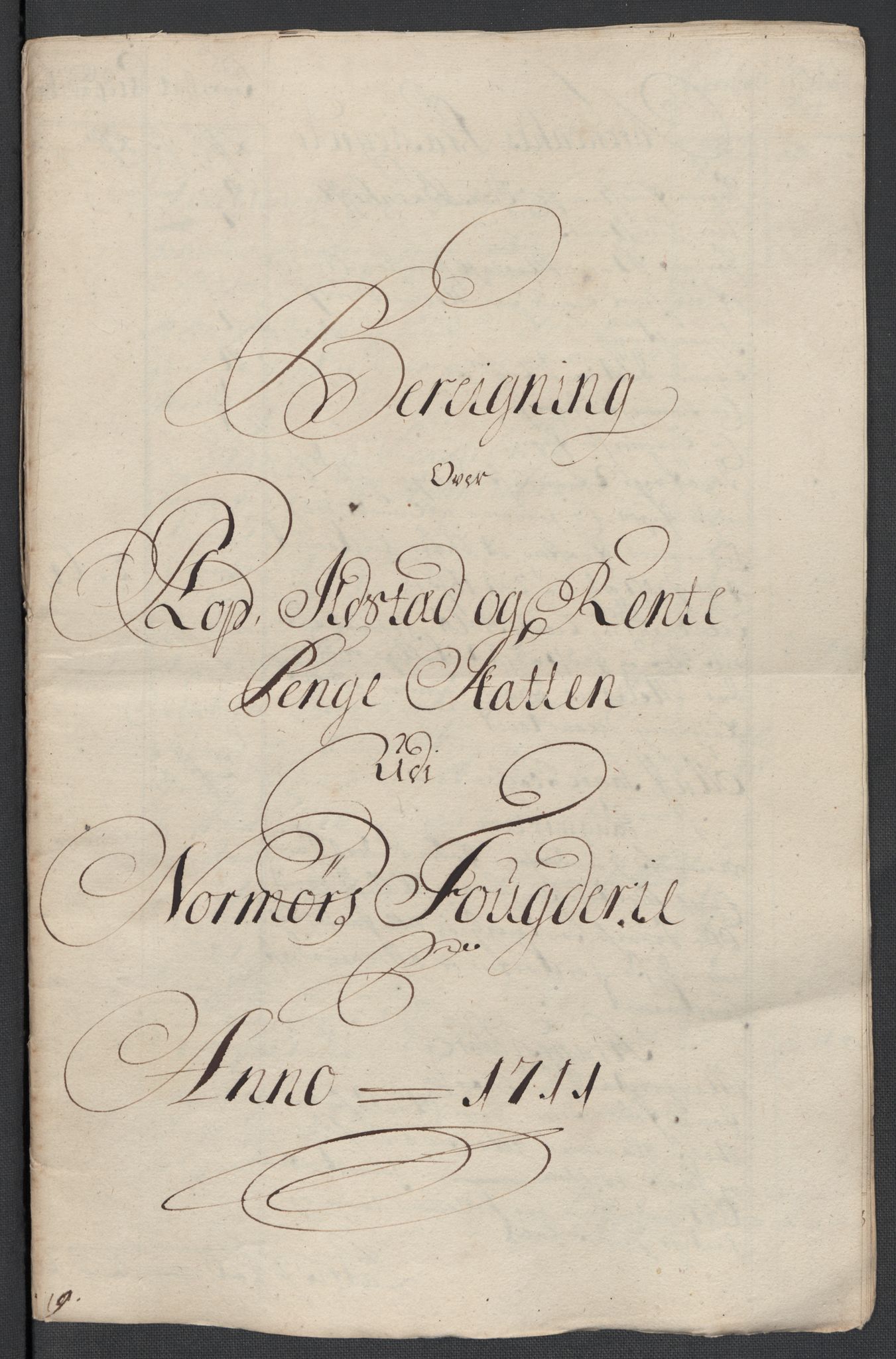 Rentekammeret inntil 1814, Reviderte regnskaper, Fogderegnskap, RA/EA-4092/R56/L3745: Fogderegnskap Nordmøre, 1711, p. 99