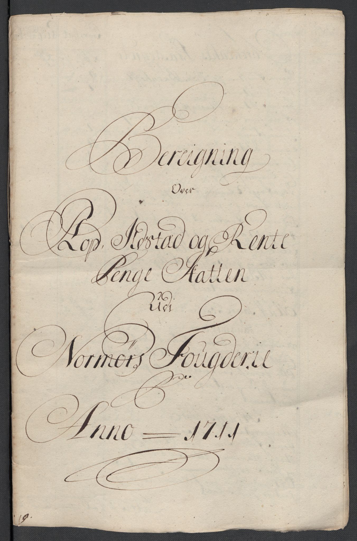 Rentekammeret inntil 1814, Reviderte regnskaper, Fogderegnskap, AV/RA-EA-4092/R56/L3745: Fogderegnskap Nordmøre, 1711, p. 99