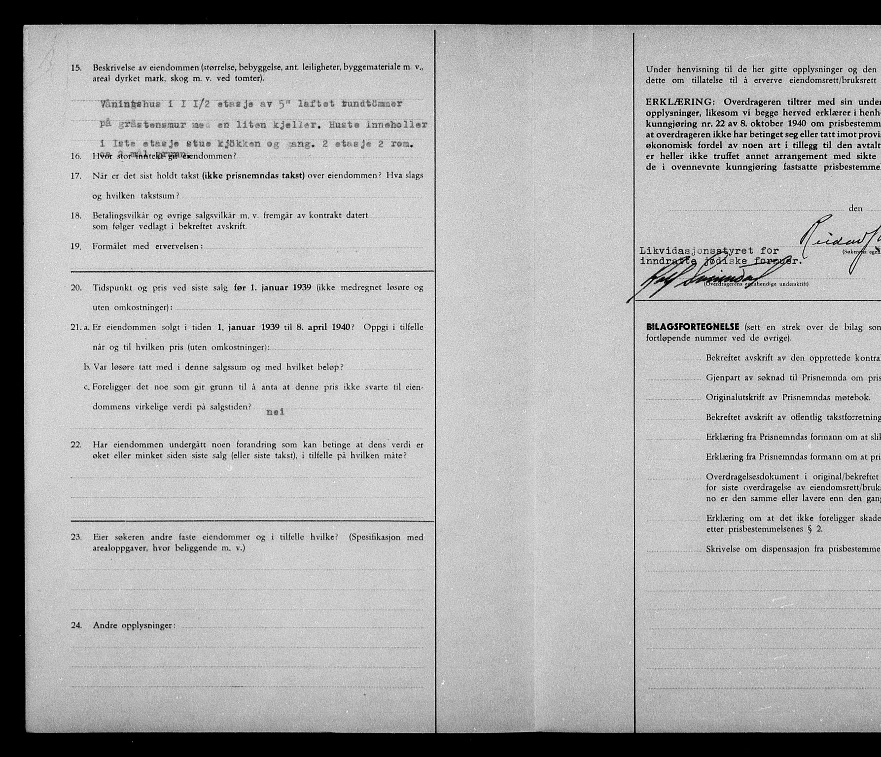 Justisdepartementet, Tilbakeføringskontoret for inndratte formuer, AV/RA-S-1564/H/Hc/Hca/L0904: --, 1945-1947, p. 521