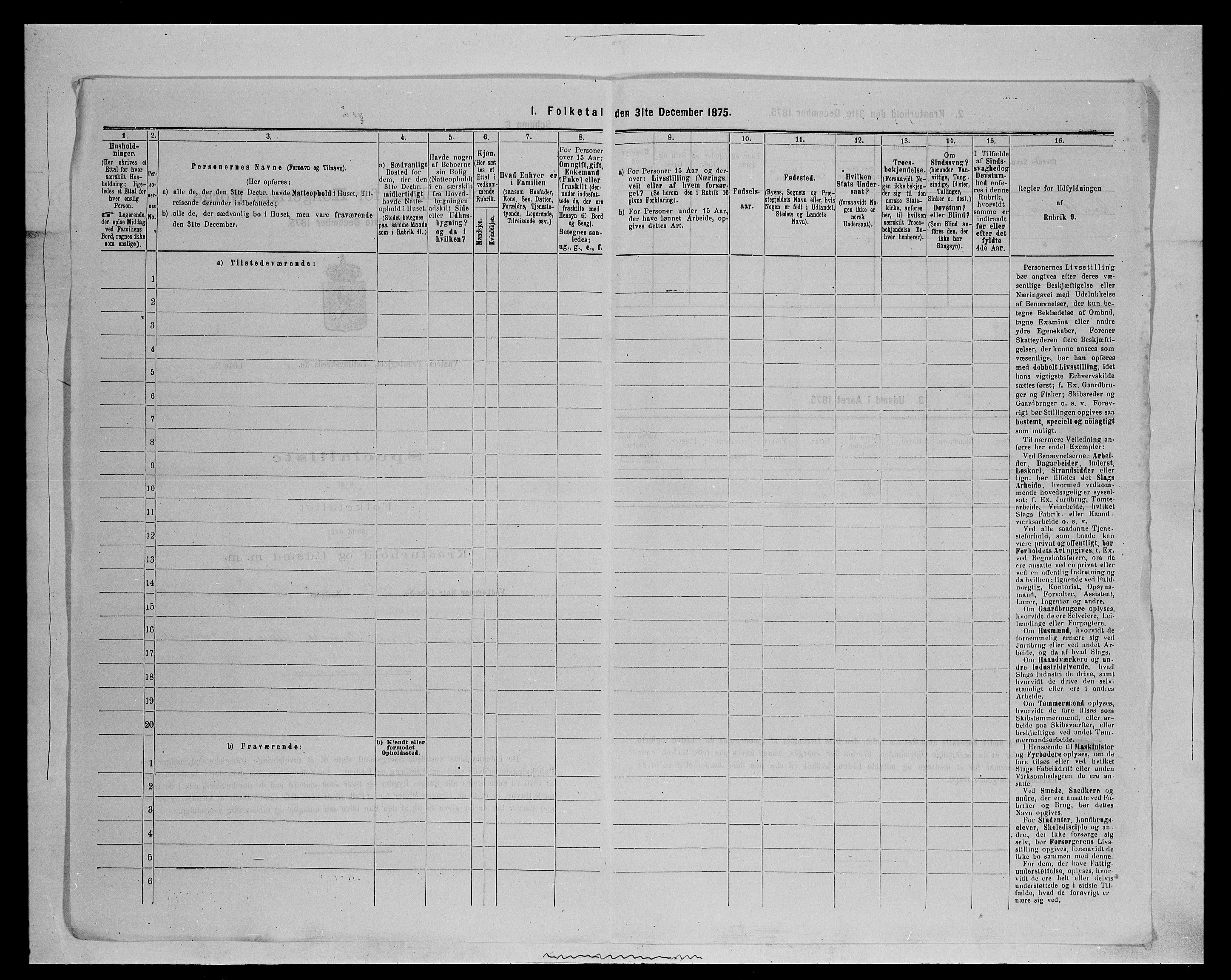 SAH, 1875 census for 0426P Våler parish (Hedmark), 1875, p. 392