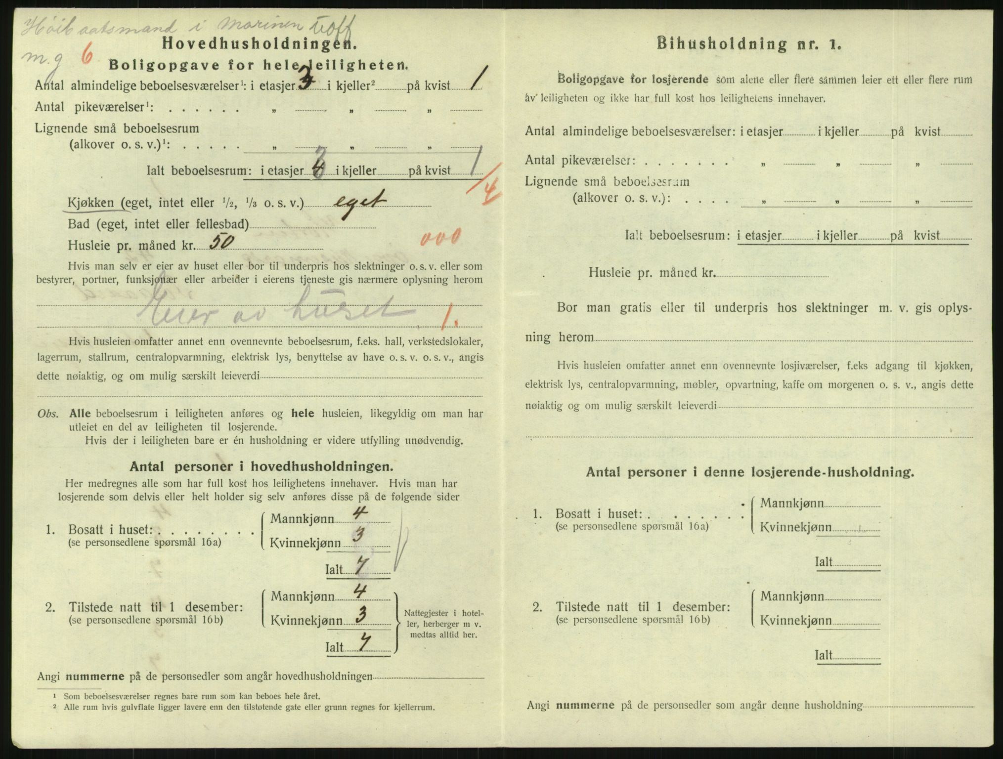 SAKO, 1920 census for Horten, 1920, p. 4316