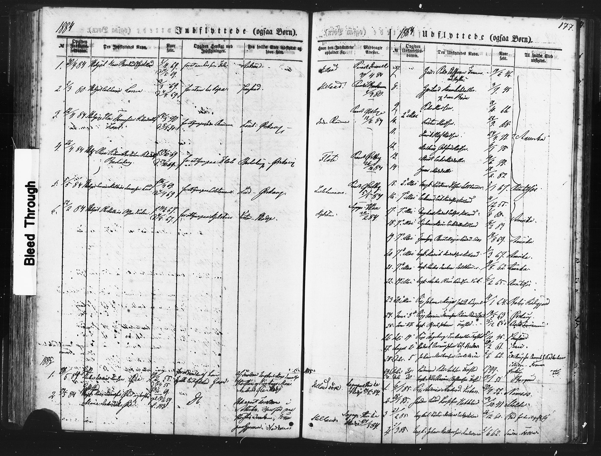 Ministerialprotokoller, klokkerbøker og fødselsregistre - Møre og Romsdal, AV/SAT-A-1454/539/L0530: Parish register (official) no. 539A03, 1872-1886, p. 177