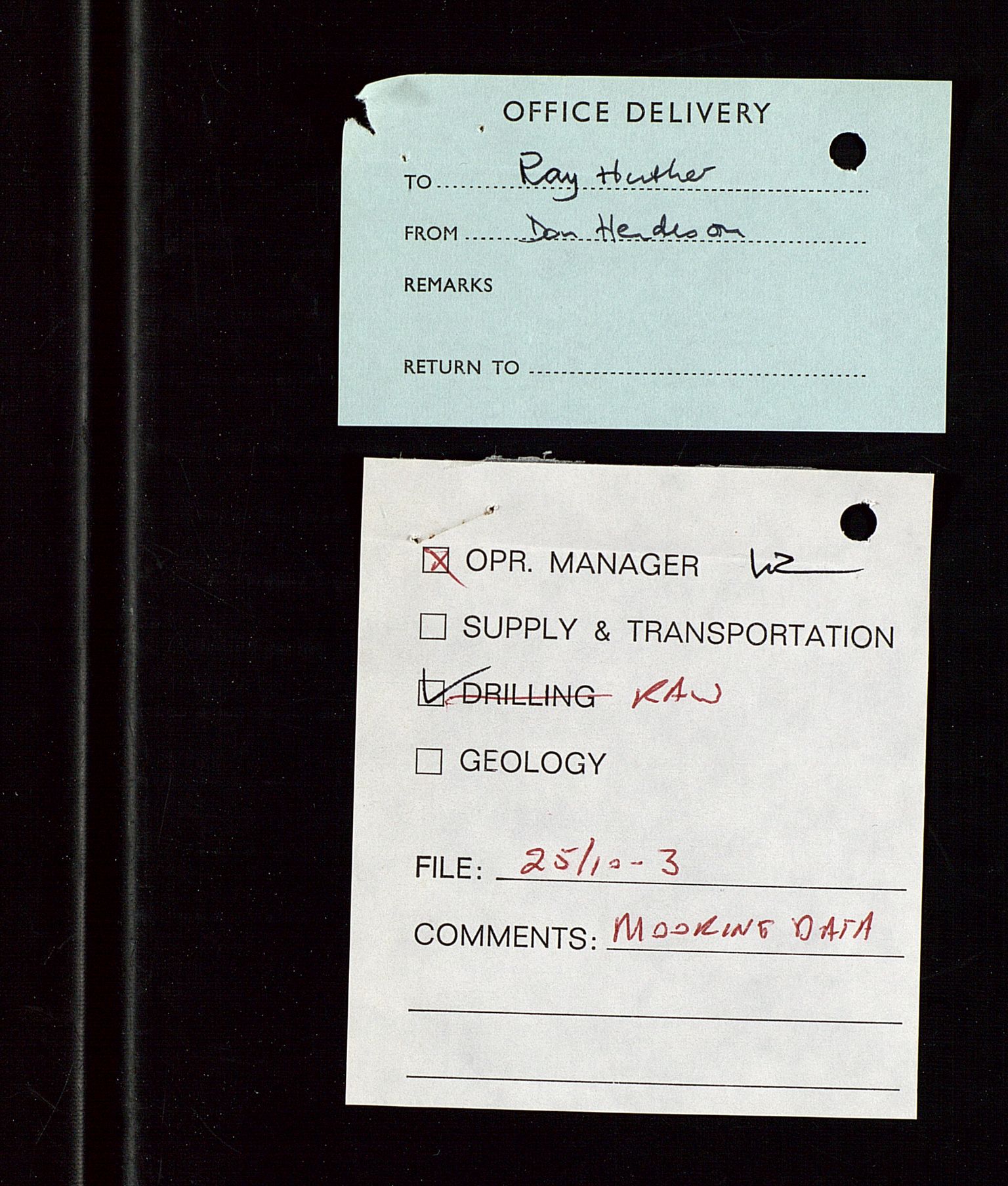 Pa 1512 - Esso Exploration and Production Norway Inc., AV/SAST-A-101917/E/Ea/L0013: Well 25/10-3 og Well 8/3-1, 1966-1975, p. 542