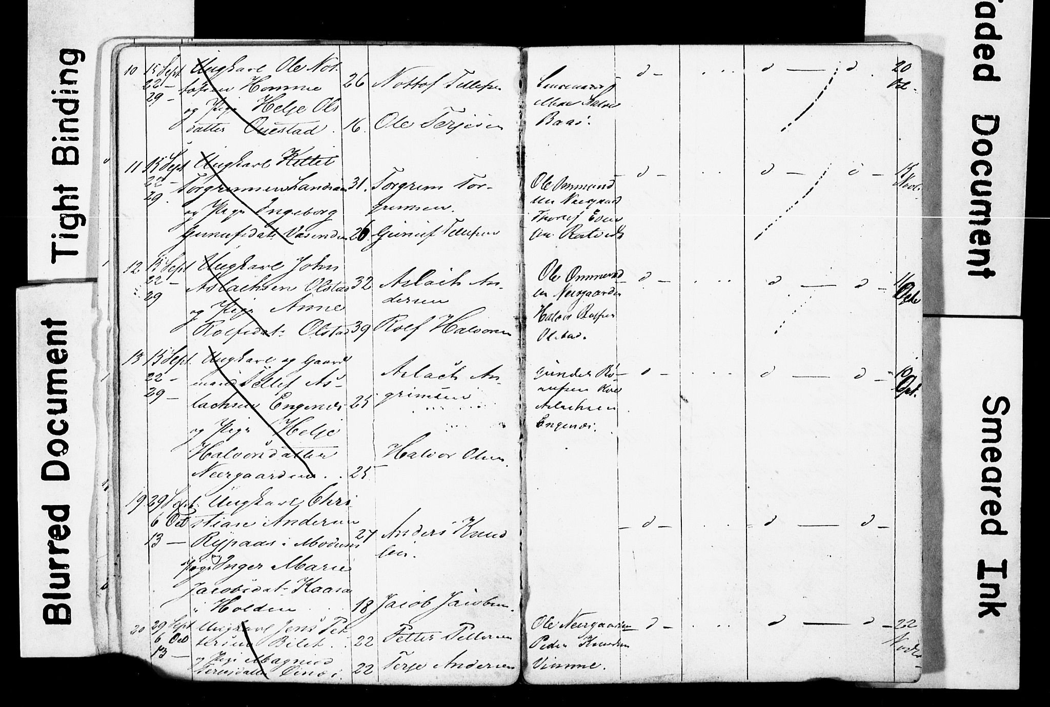 Åmli sokneprestkontor, AV/SAK-1111-0050/F/Ff/L0001: Parish register draft no. A VI 19, 1848-1864