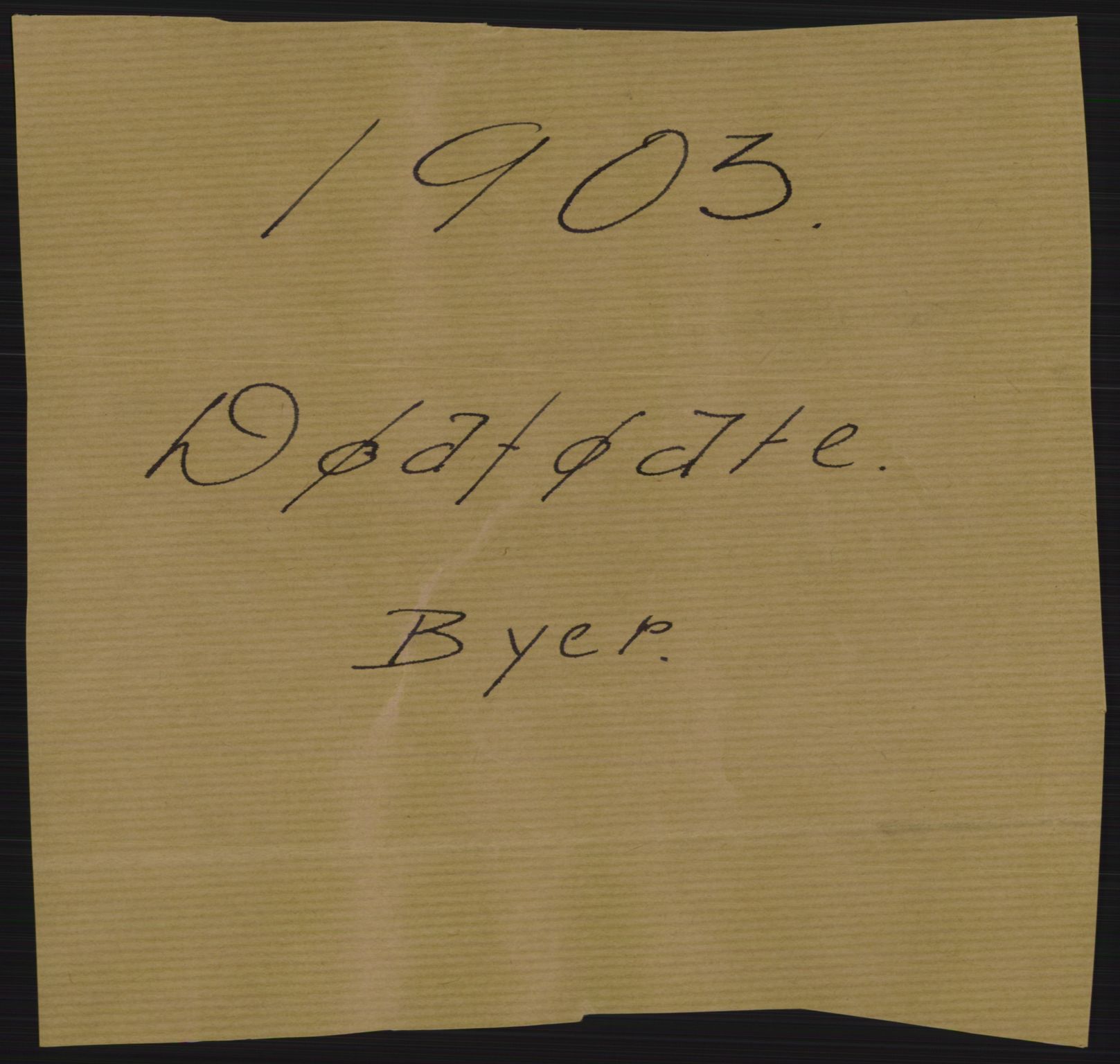 Statistisk sentralbyrå, Sosiodemografiske emner, Befolkning, AV/RA-S-2228/D/Df/Dfa/Dfaa/L0026: Smålenenes - Finnmarkens amt: Dødfødte. Byer., 1903, p. 99