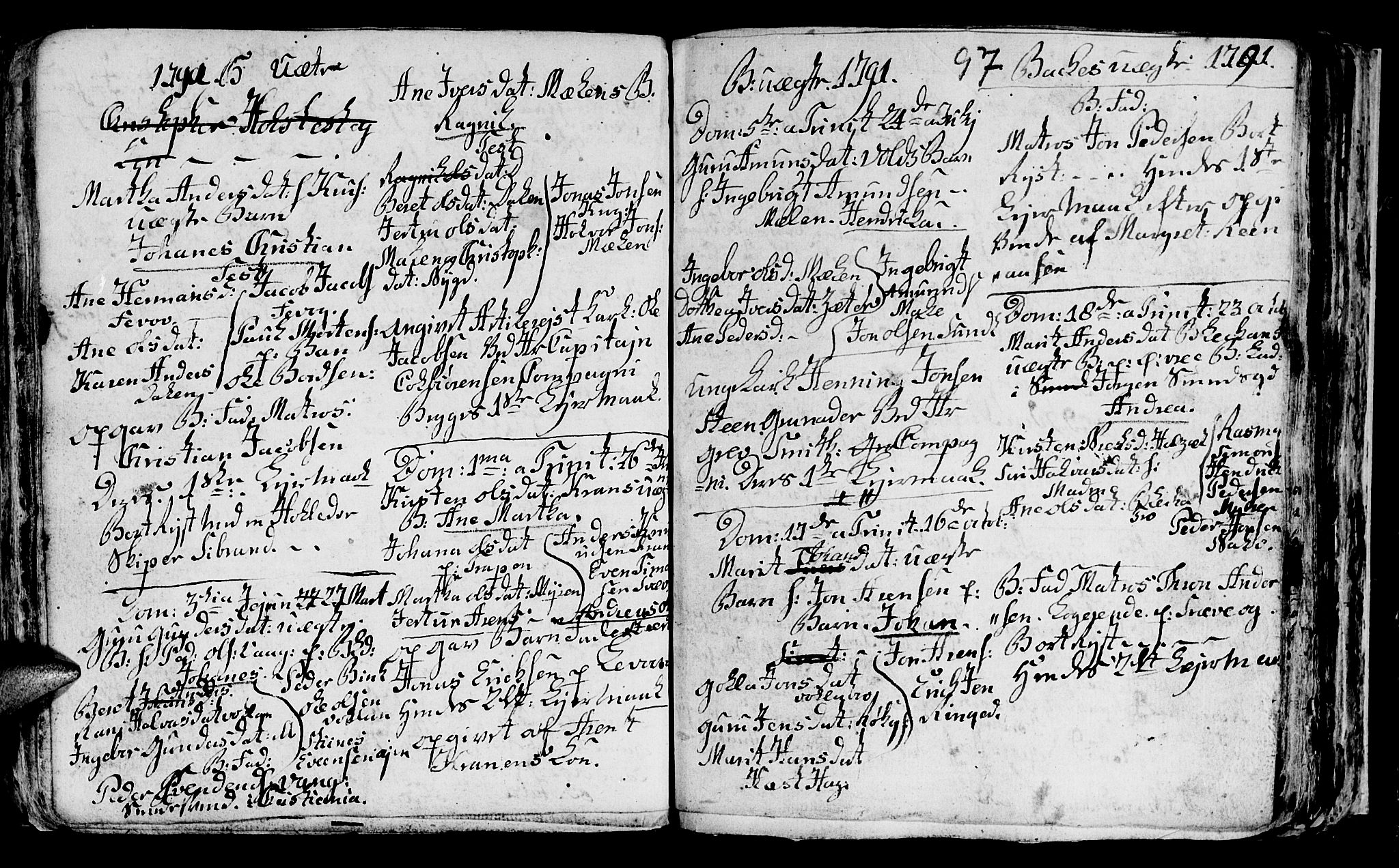 Ministerialprotokoller, klokkerbøker og fødselsregistre - Sør-Trøndelag, SAT/A-1456/604/L0218: Parish register (copy) no. 604C01, 1754-1819, p. 97