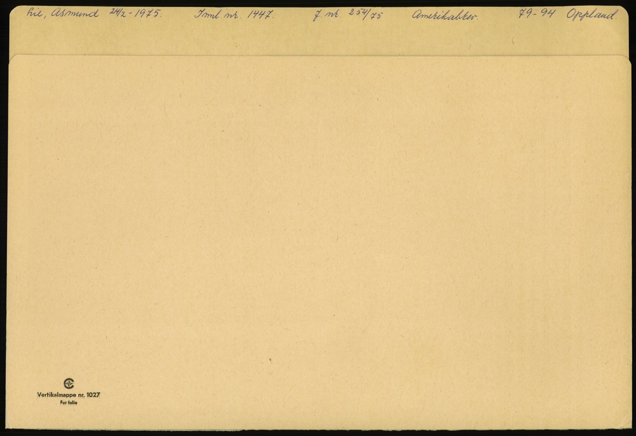 Samlinger til kildeutgivelse, Amerikabrevene, AV/RA-EA-4057/F/L0013: Innlån fra Oppland: Lie (brevnr 79-115) - Nordrum, 1838-1914, p. 1