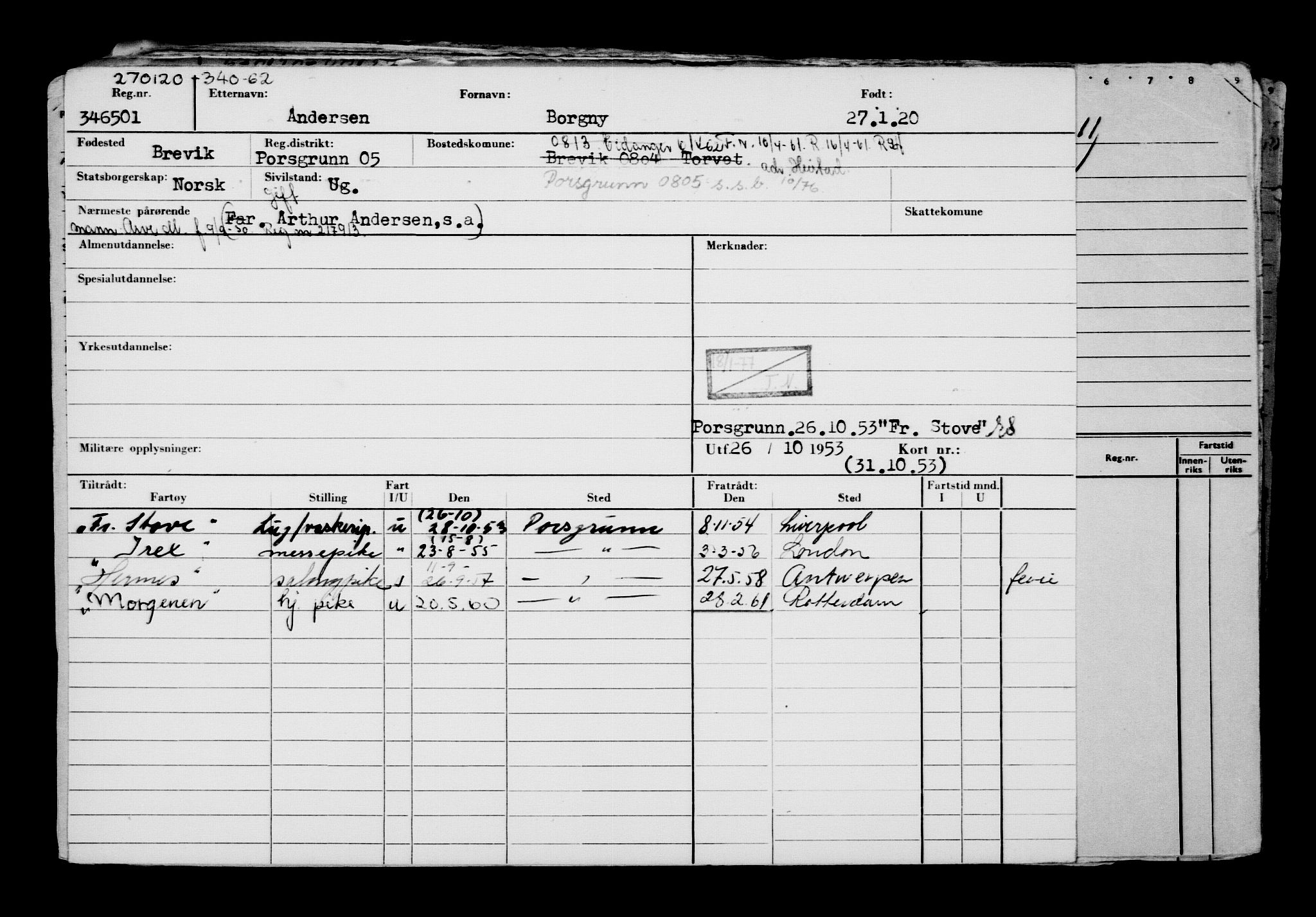 Direktoratet for sjømenn, AV/RA-S-3545/G/Gb/L0176: Hovedkort, 1920, p. 419