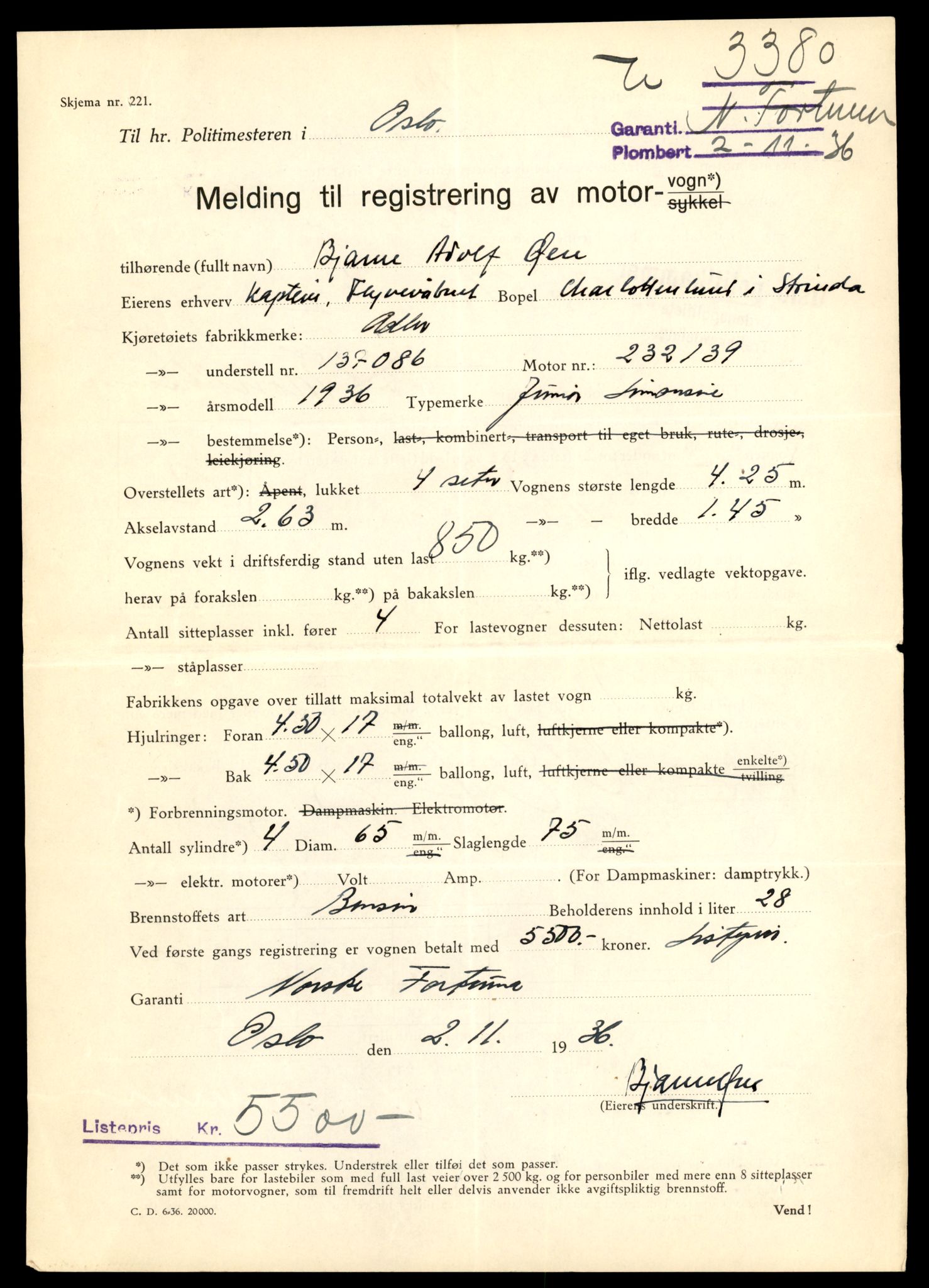 Møre og Romsdal vegkontor - Ålesund trafikkstasjon, AV/SAT-A-4099/F/Fe/L0022: Registreringskort for kjøretøy T 10584 - T 10694, 1927-1998, p. 1275