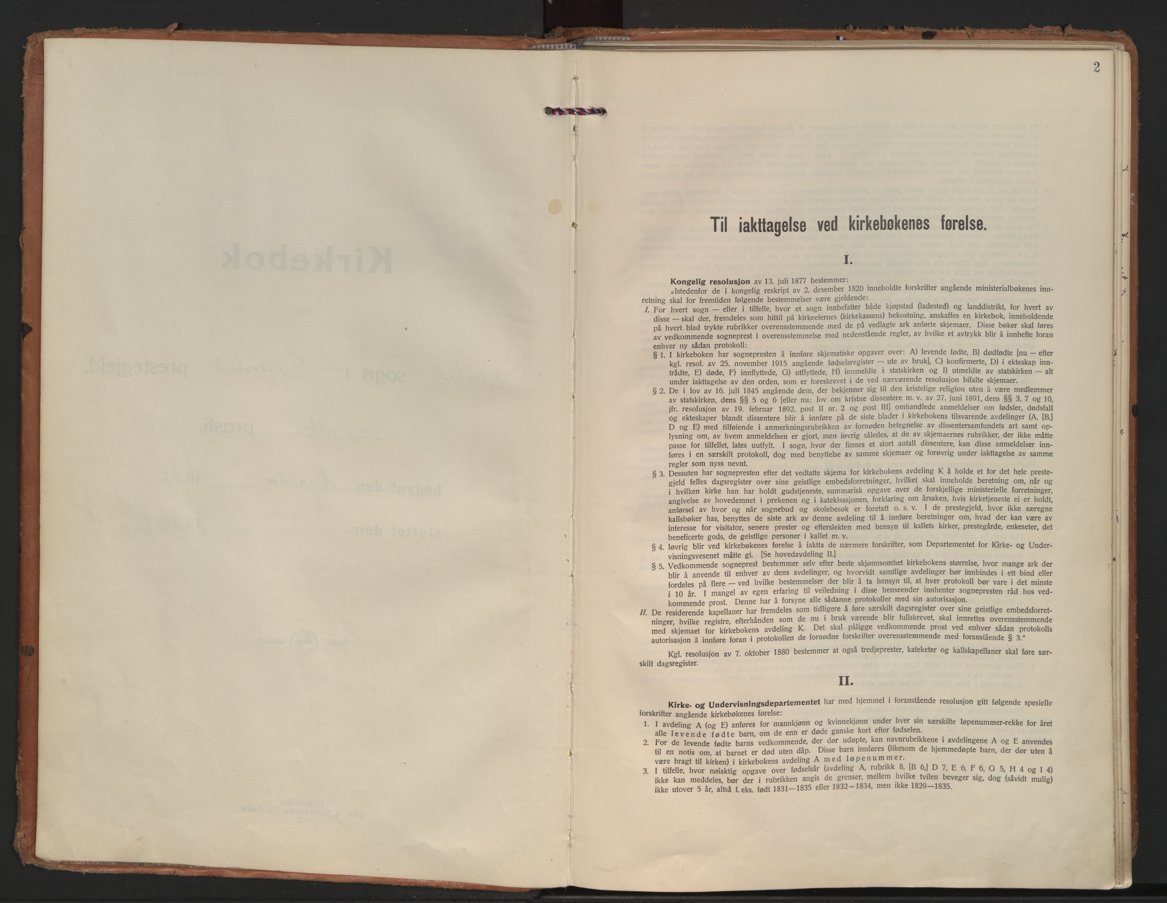 Ministerialprotokoller, klokkerbøker og fødselsregistre - Nordland, SAT/A-1459/852/L0749: Parish register (official) no. 852A19, 1933-1951, p. 2
