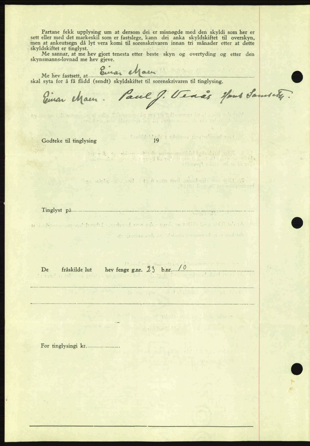 Romsdal sorenskriveri, AV/SAT-A-4149/1/2/2C: Mortgage book no. A7, 1939-1939, Diary no: : 1126/1939