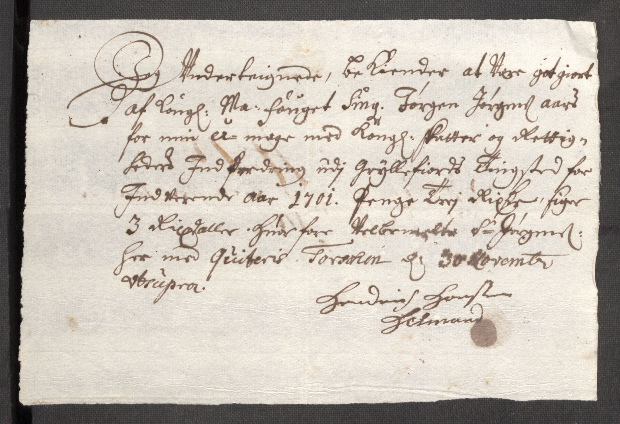 Rentekammeret inntil 1814, Reviderte regnskaper, Fogderegnskap, AV/RA-EA-4092/R68/L4755: Fogderegnskap Senja og Troms, 1700-1704, p. 184