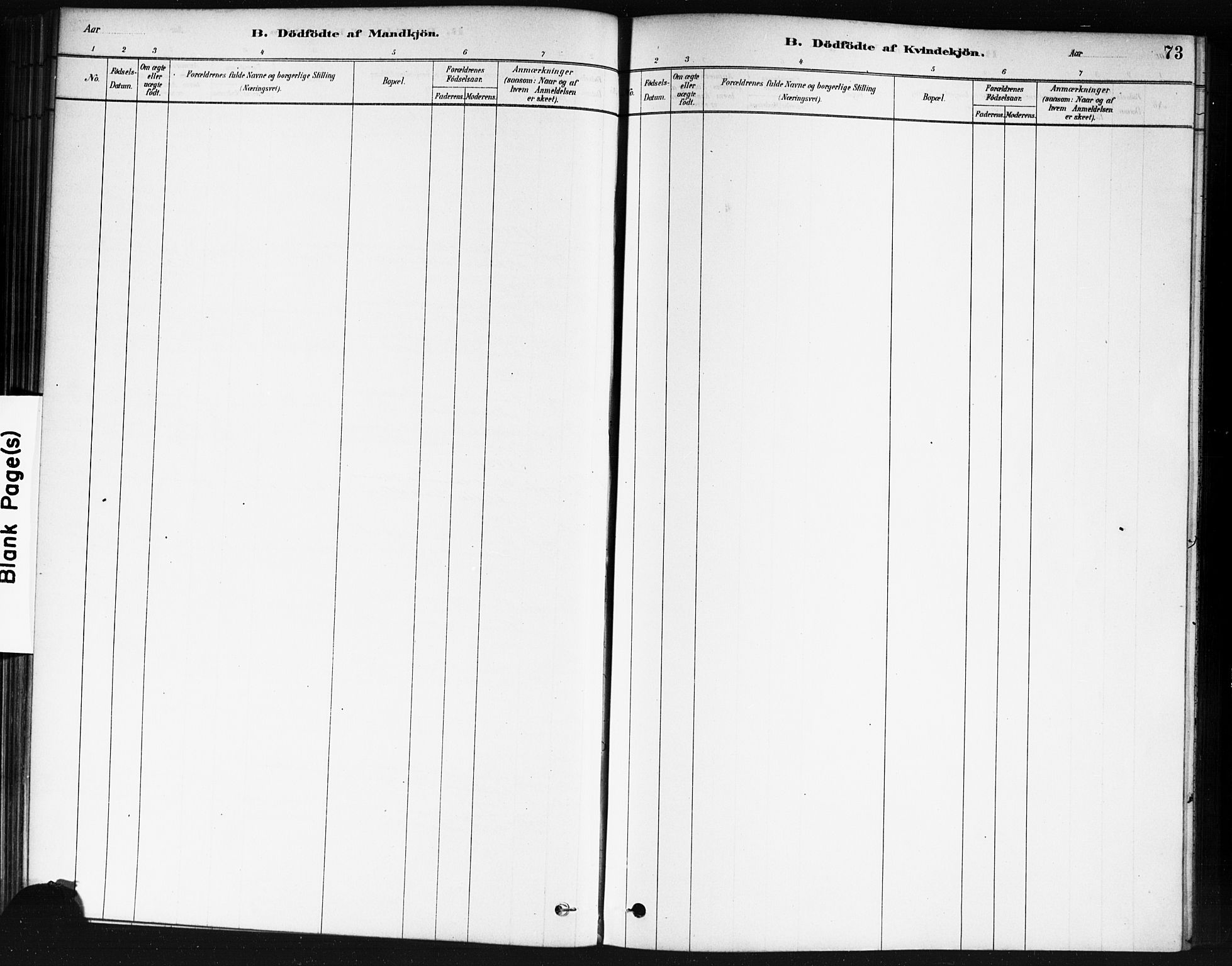 Våler prestekontor Kirkebøker, SAO/A-11083/F/Fb/L0001: Parish register (official) no. II 1, 1878-1896, p. 73