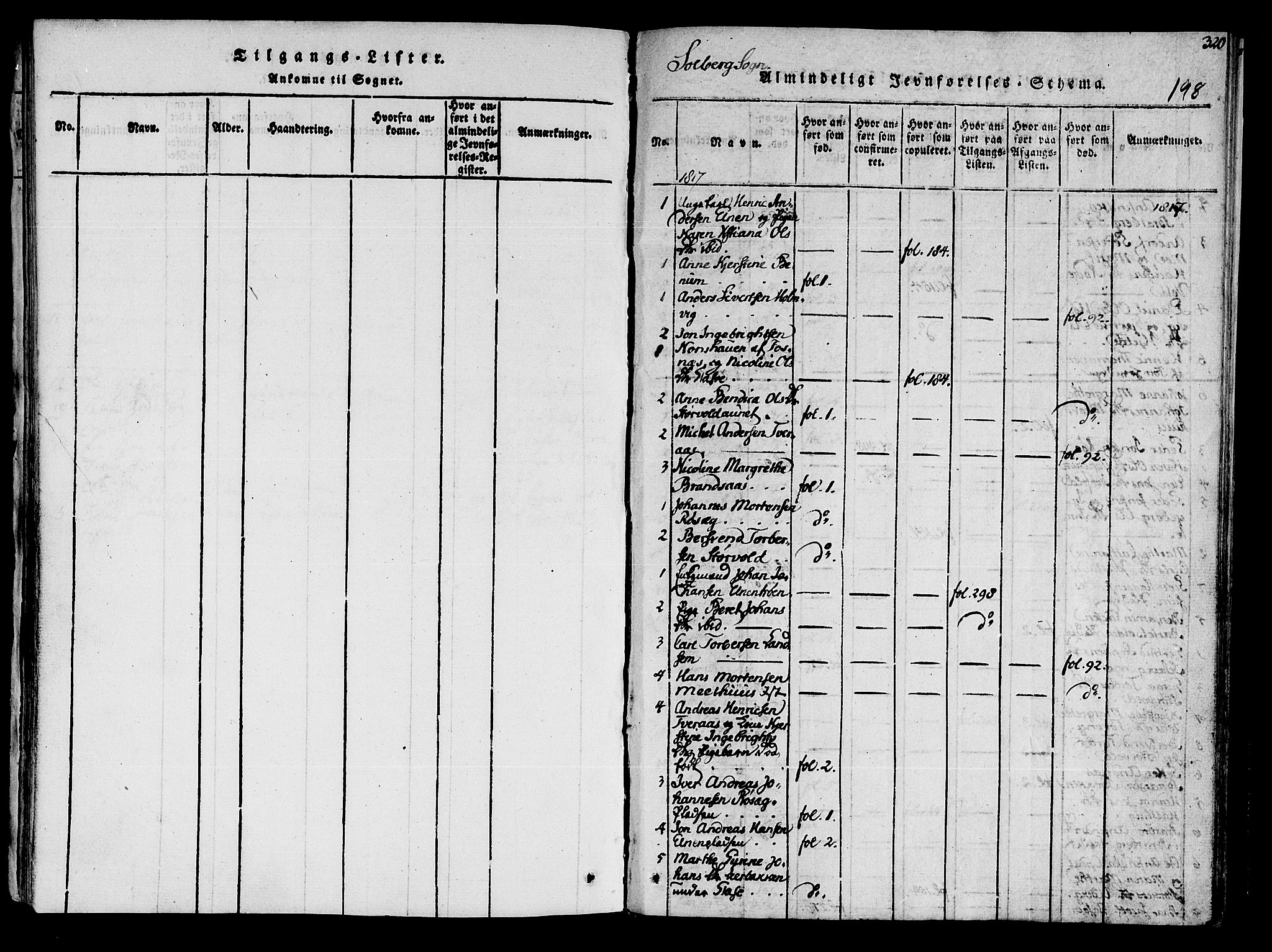 Ministerialprotokoller, klokkerbøker og fødselsregistre - Nord-Trøndelag, SAT/A-1458/741/L0387: Parish register (official) no. 741A03 /1, 1817-1822, p. 198