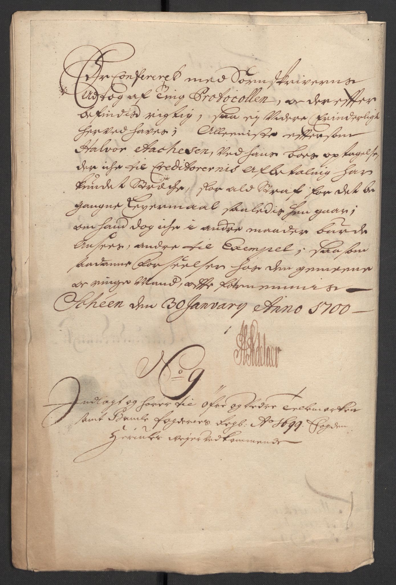 Rentekammeret inntil 1814, Reviderte regnskaper, Fogderegnskap, RA/EA-4092/R36/L2101: Fogderegnskap Øvre og Nedre Telemark og Bamble, 1699, p. 89