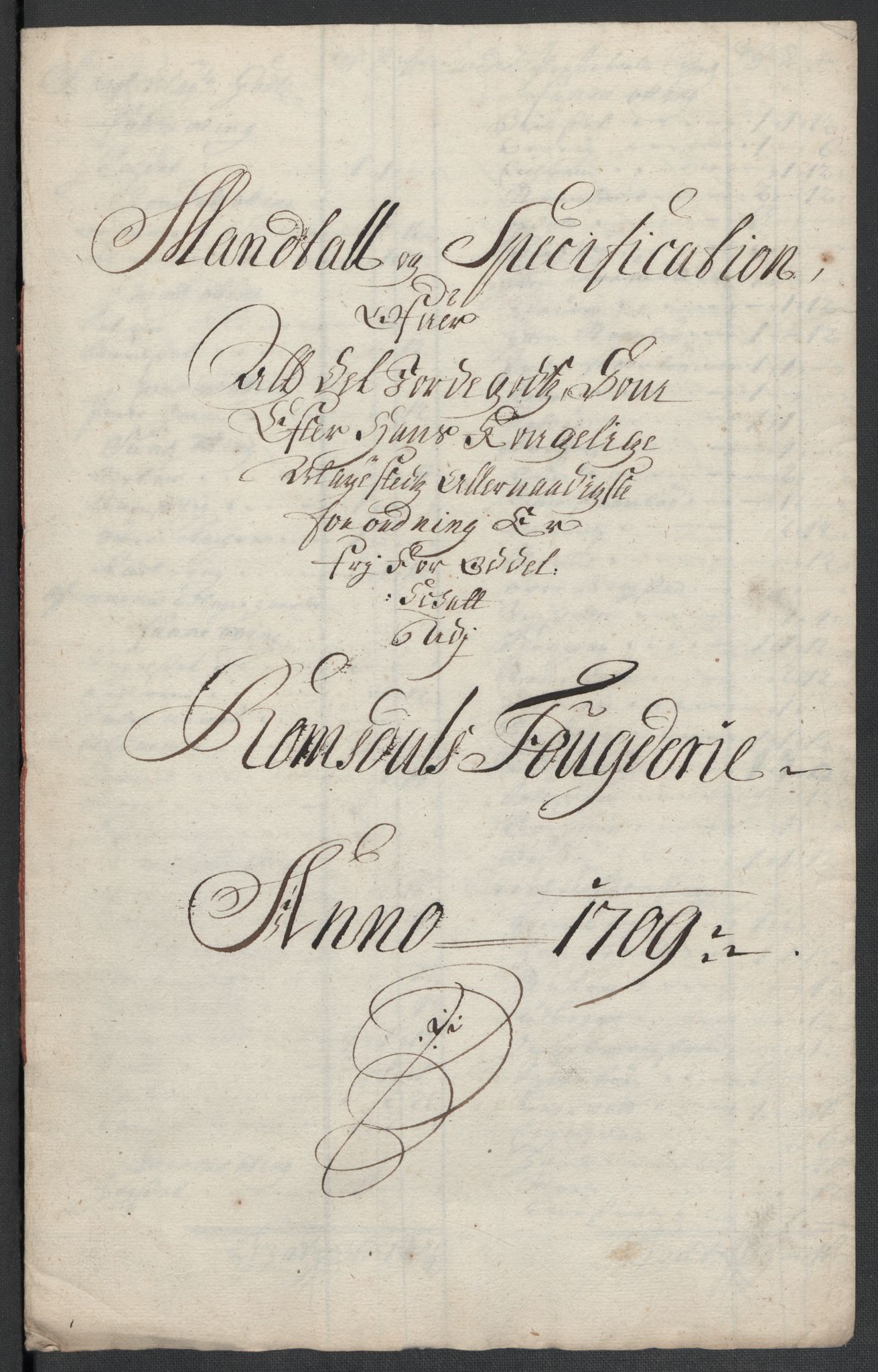 Rentekammeret inntil 1814, Reviderte regnskaper, Fogderegnskap, RA/EA-4092/R55/L3659: Fogderegnskap Romsdal, 1709-1710, p. 167