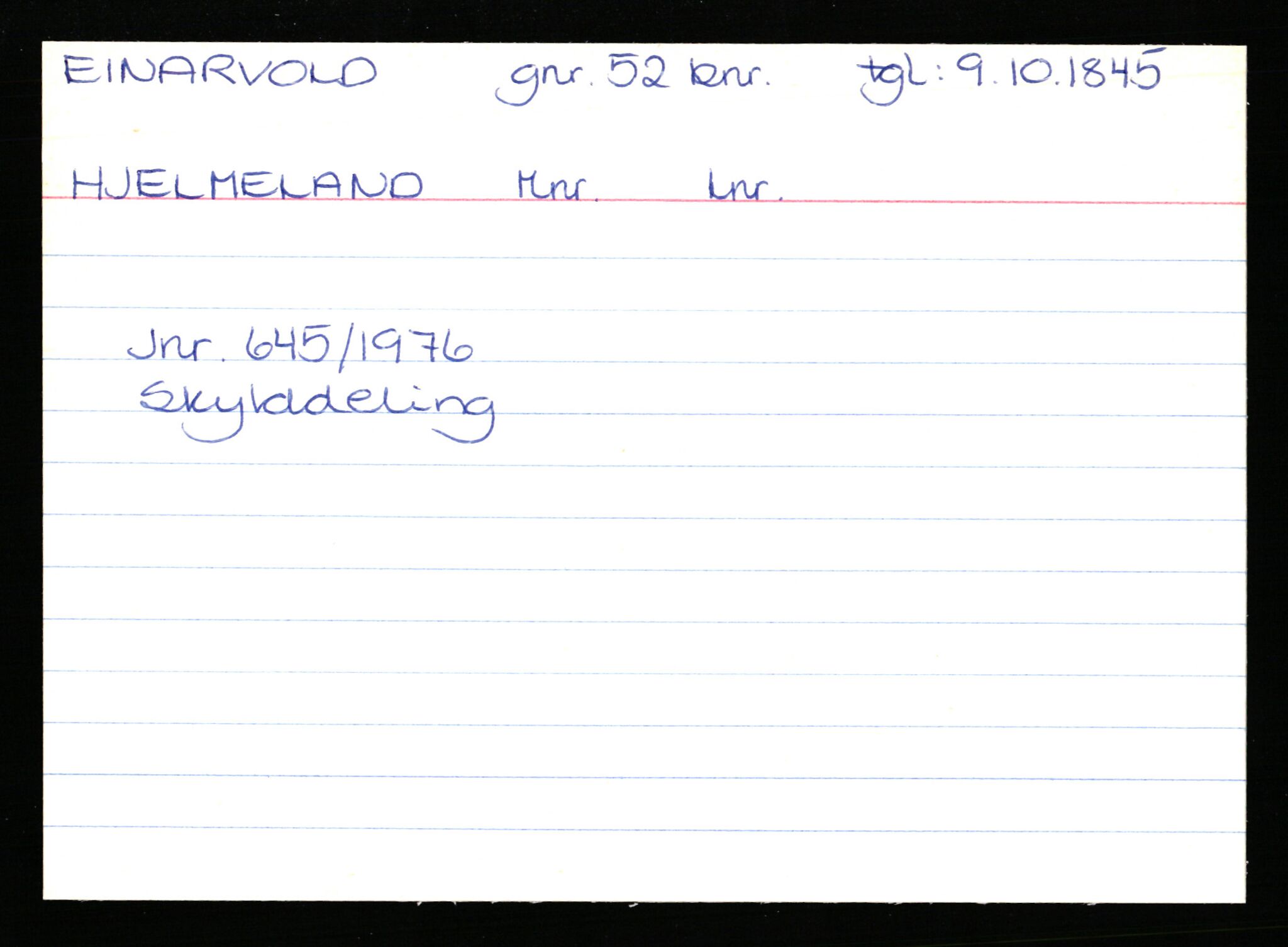 Statsarkivet i Stavanger, AV/SAST-A-101971/03/Y/Yk/L0008: Registerkort sortert etter gårdsnavn: Eig - Erlien, 1750-1930, p. 340
