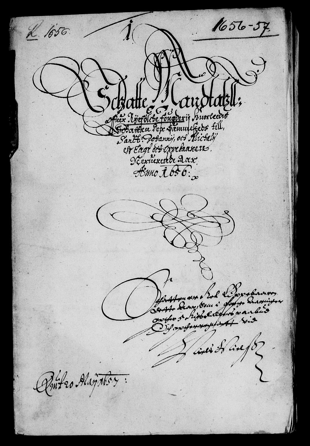 Rentekammeret inntil 1814, Reviderte regnskaper, Lensregnskaper, RA/EA-5023/R/Rb/Rbs/L0036: Stavanger len, 1653-1658