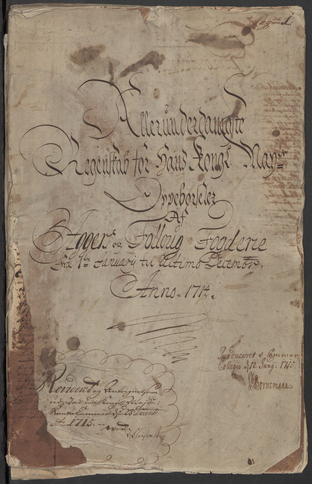 Rentekammeret inntil 1814, Reviderte regnskaper, Fogderegnskap, AV/RA-EA-4092/R10/L0451: Fogderegnskap Aker og Follo, 1713-1714, p. 234