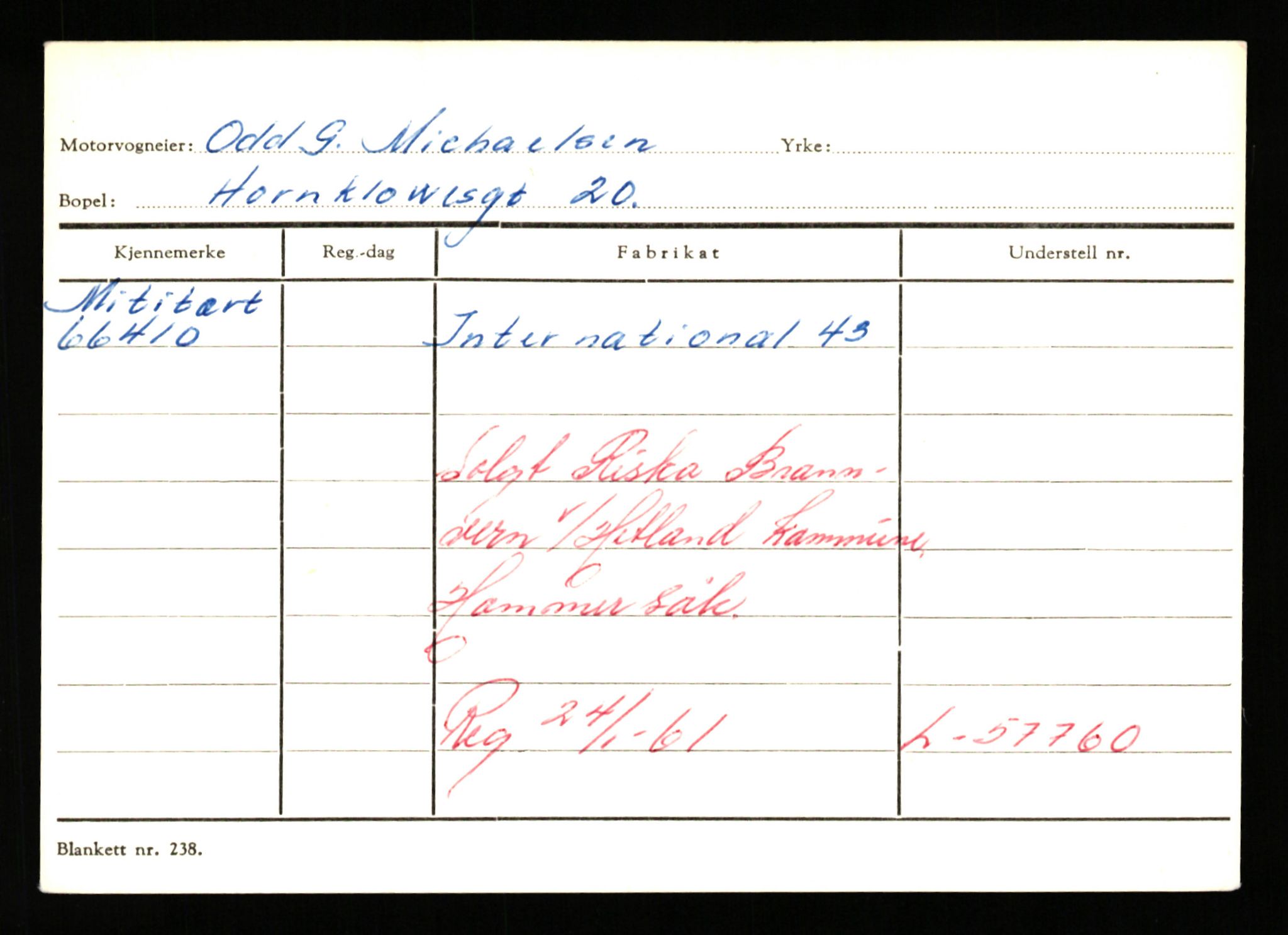 Stavanger trafikkstasjon, SAST/A-101942/0/G/L0007: Registreringsnummer: 49019 - 67460, 1930-1971, p. 3145