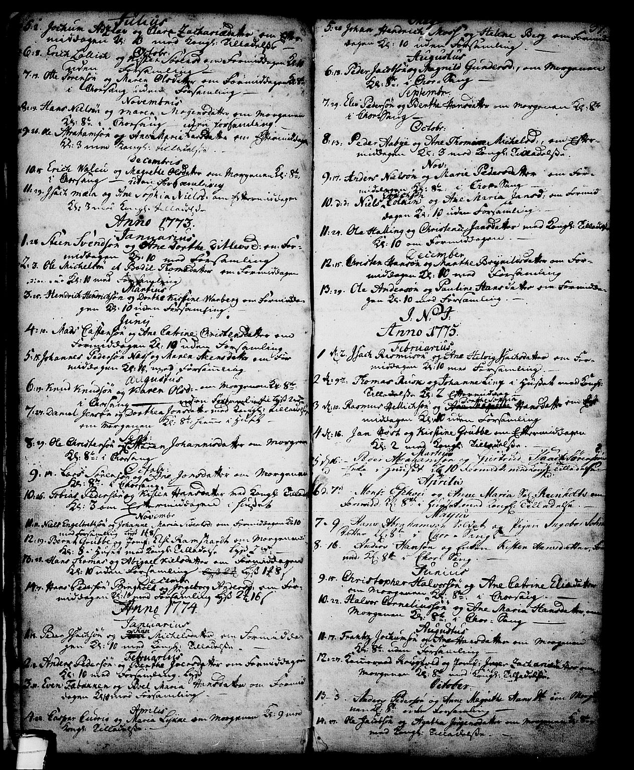 Skien kirkebøker, SAKO/A-302/G/Ga/L0001: Parish register (copy) no. 1, 1756-1791, p. 37
