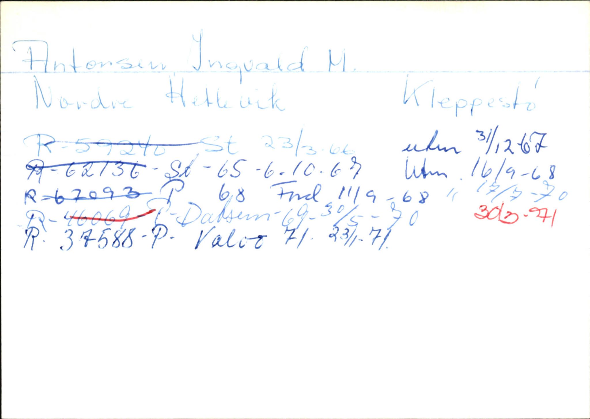 Statens vegvesen, Hordaland vegkontor, AV/SAB-A-5201/2/Ha/L0002: R-eierkort A, 1920-1971, p. 544