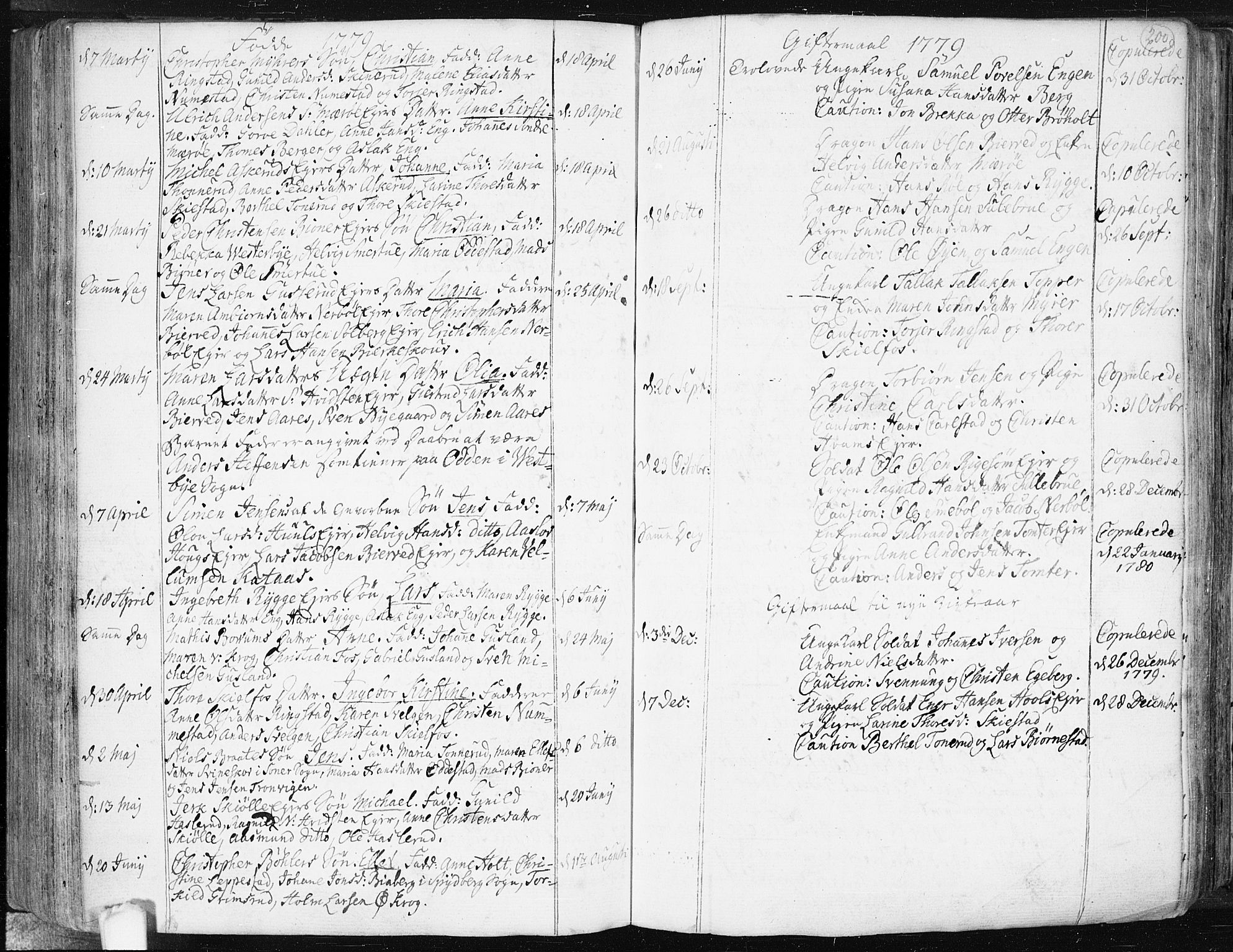 Hobøl prestekontor Kirkebøker, AV/SAO-A-2002/F/Fa/L0001: Parish register (official) no. I 1, 1733-1814, p. 200