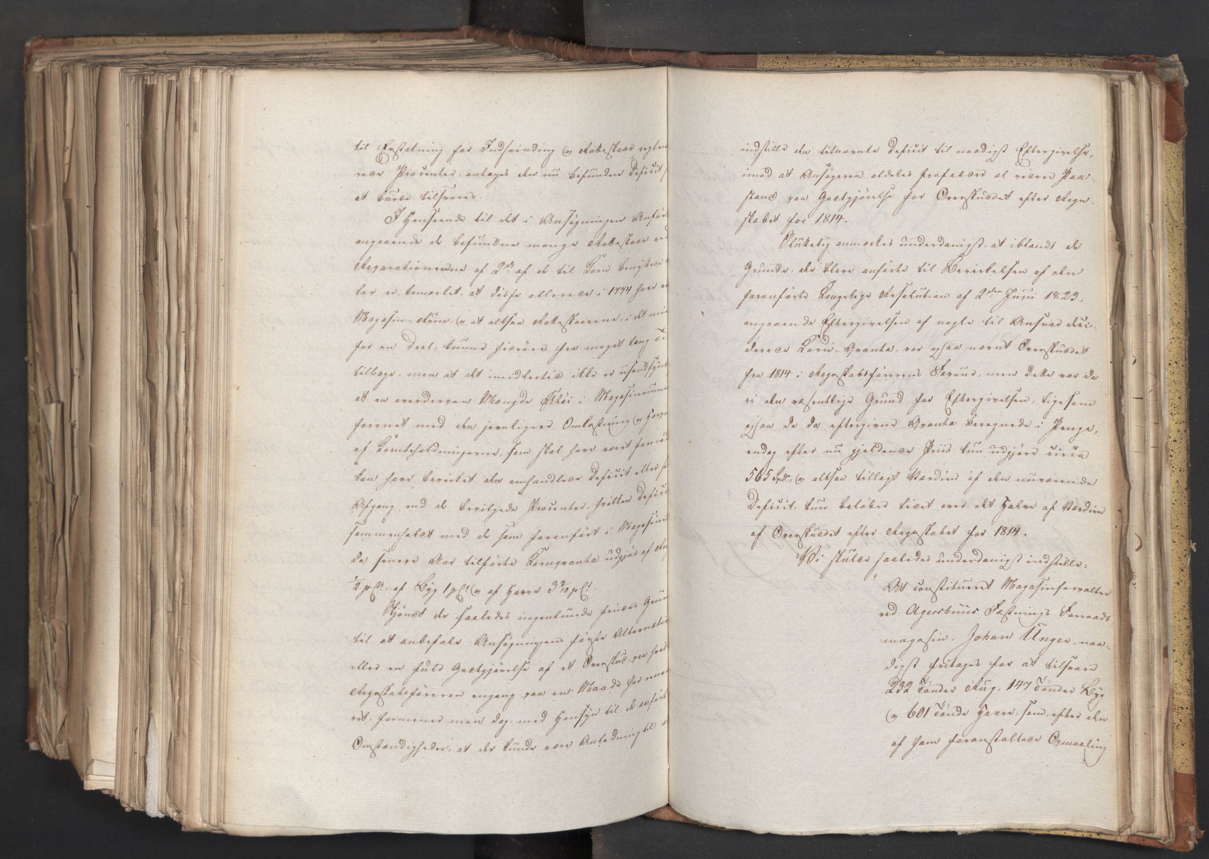 Statsrådsavdelingen i Stockholm, AV/RA-S-1003/D/Da/L0068: Regjeringsinnstillinger nr. 660-876, 1830, p. 708