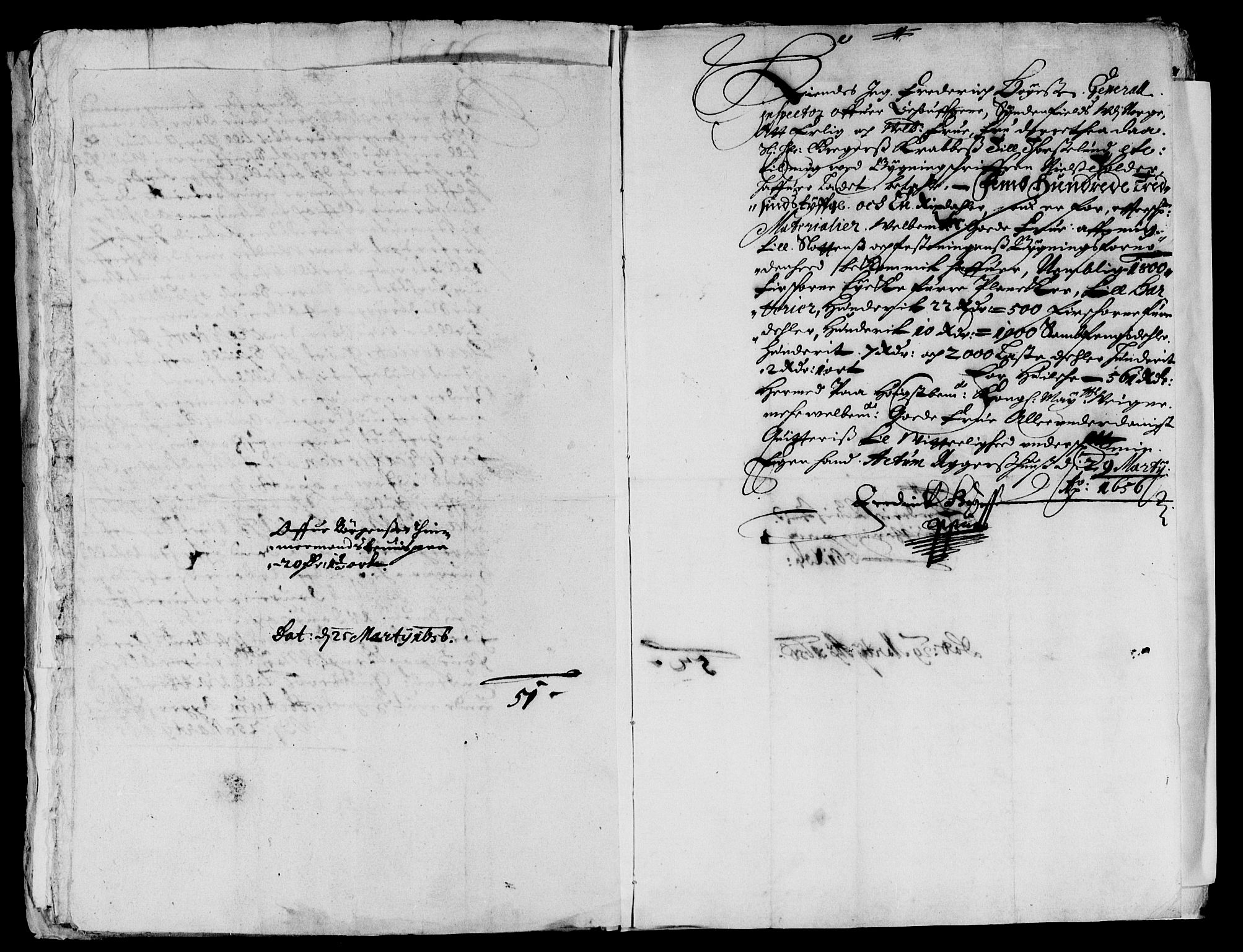 Rentekammeret inntil 1814, Reviderte regnskaper, Lensregnskaper, AV/RA-EA-5023/R/Rb/Rba/L0232: Akershus len, 1652-1656