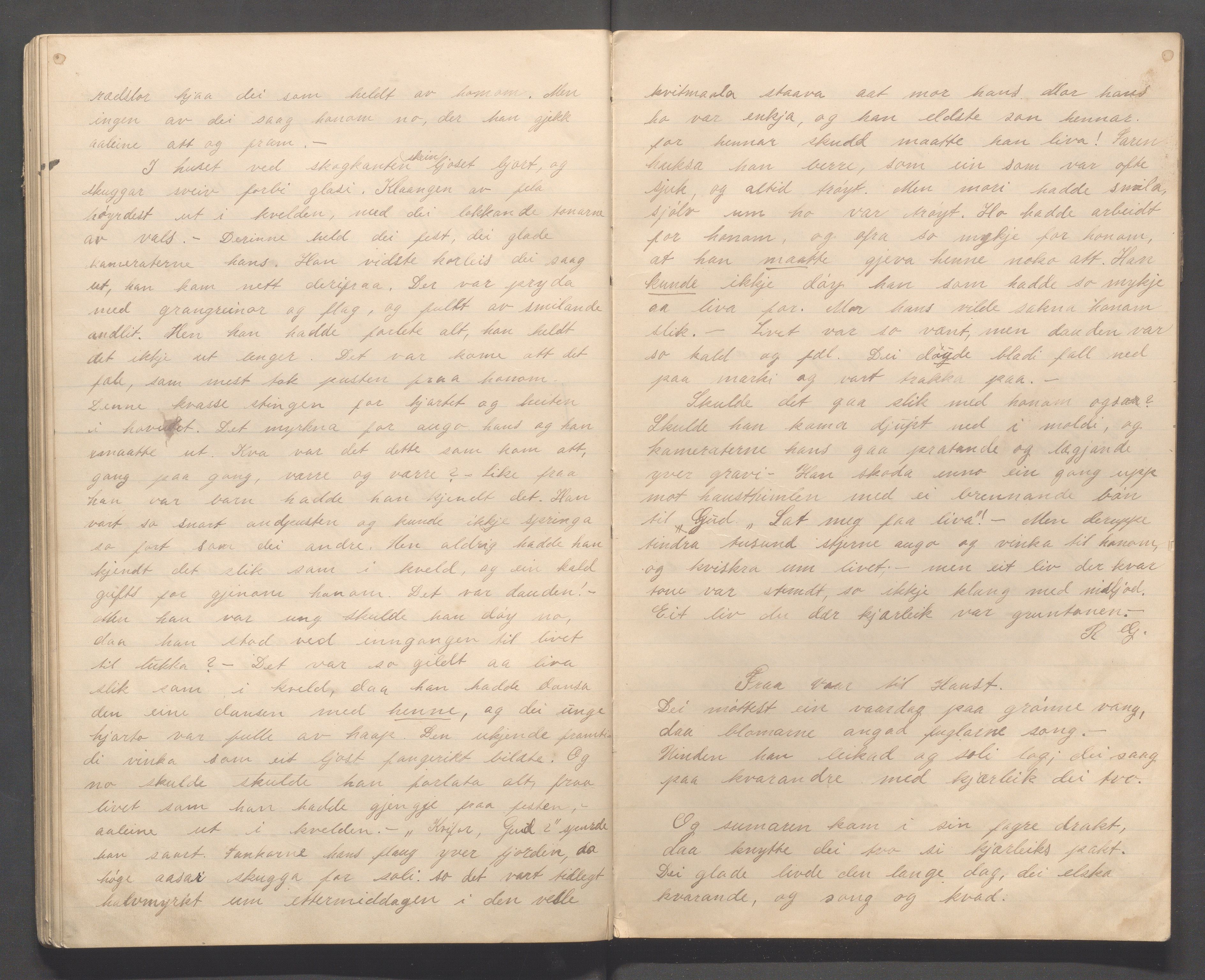 Hå kommune - PA 067  IOGT losje "Lyngblomen", IKAR/A-320/G/L0001:  "Lyngblomens avis, 1907-1912, p. 53