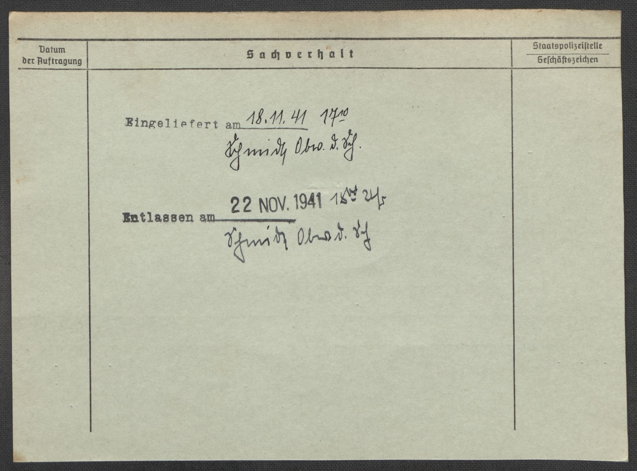 Befehlshaber der Sicherheitspolizei und des SD, AV/RA-RAFA-5969/E/Ea/Eaa/L0006: Register over norske fanger i Møllergata 19: Kj-Lund, 1940-1945, p. 547