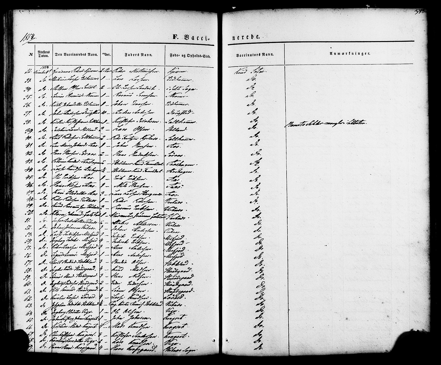 Ministerialprotokoller, klokkerbøker og fødselsregistre - Møre og Romsdal, AV/SAT-A-1454/539/L0529: Parish register (official) no. 539A02, 1848-1872, p. 378