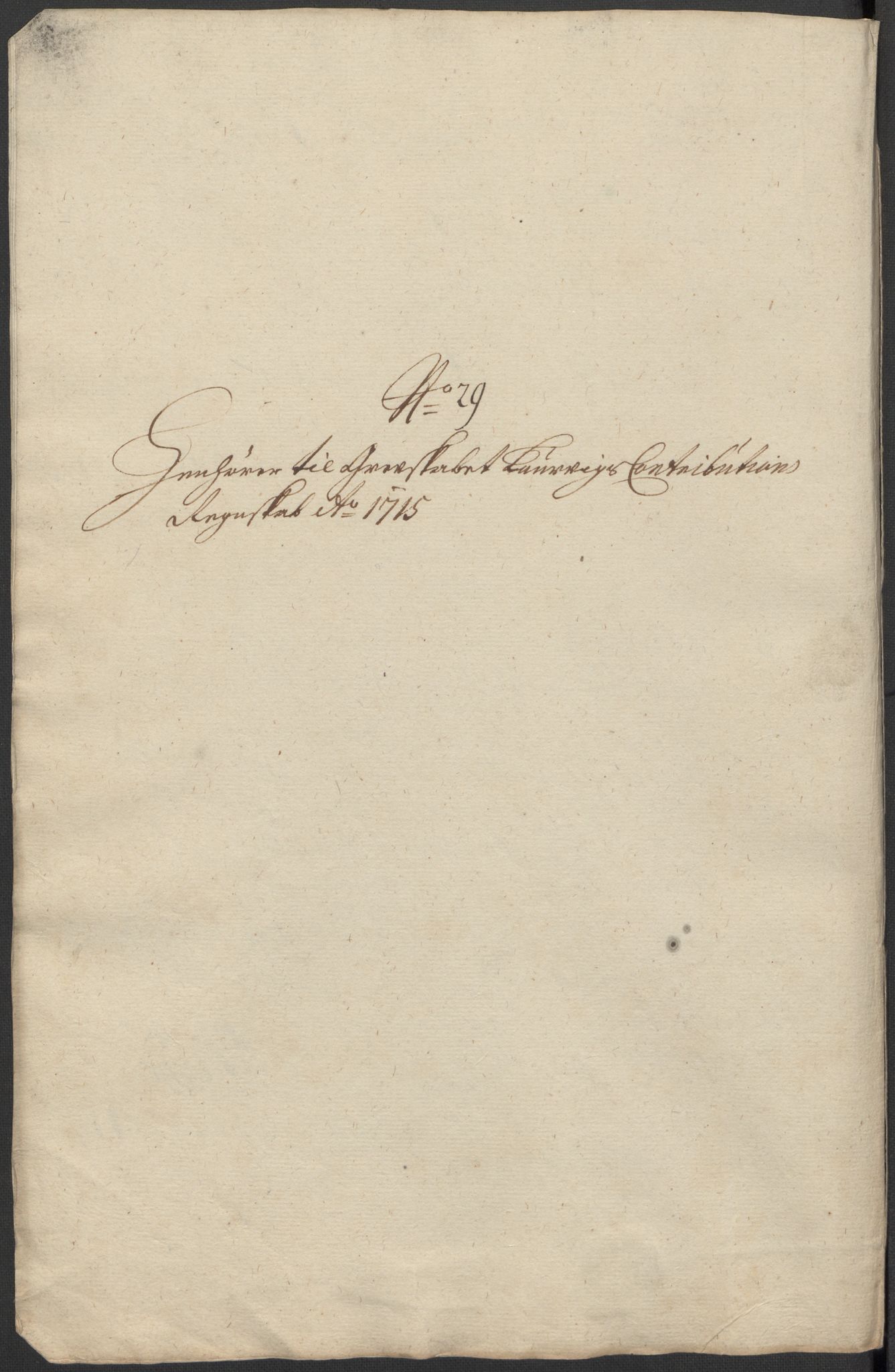 Rentekammeret inntil 1814, Reviderte regnskaper, Fogderegnskap, RA/EA-4092/R33/L1986: Fogderegnskap Larvik grevskap, 1714-1715, p. 534