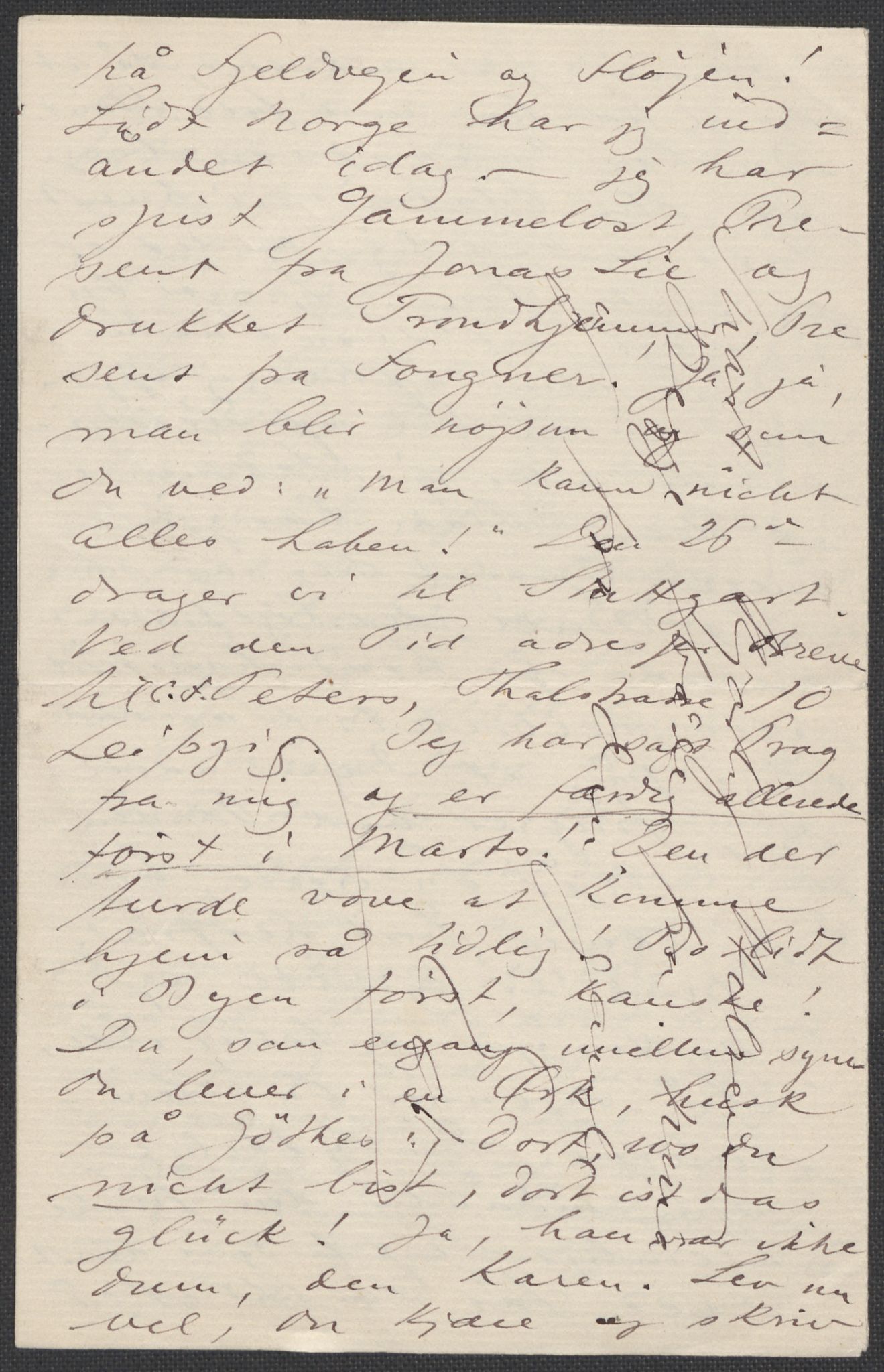 Beyer, Frants, AV/RA-PA-0132/F/L0001: Brev fra Edvard Grieg til Frantz Beyer og "En del optegnelser som kan tjene til kommentar til brevene" av Marie Beyer, 1872-1907, p. 329