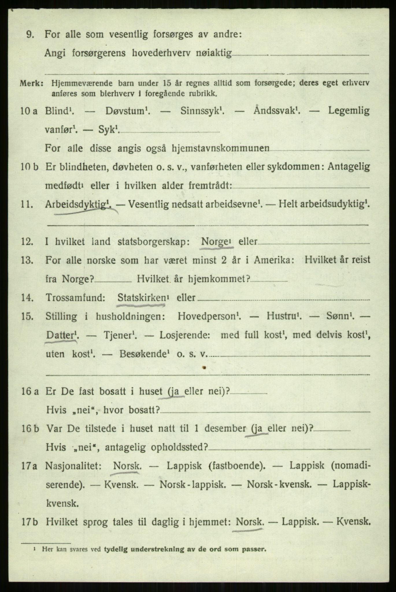 SATØ, 1920 census for Tromsøysund, 1920, p. 7873