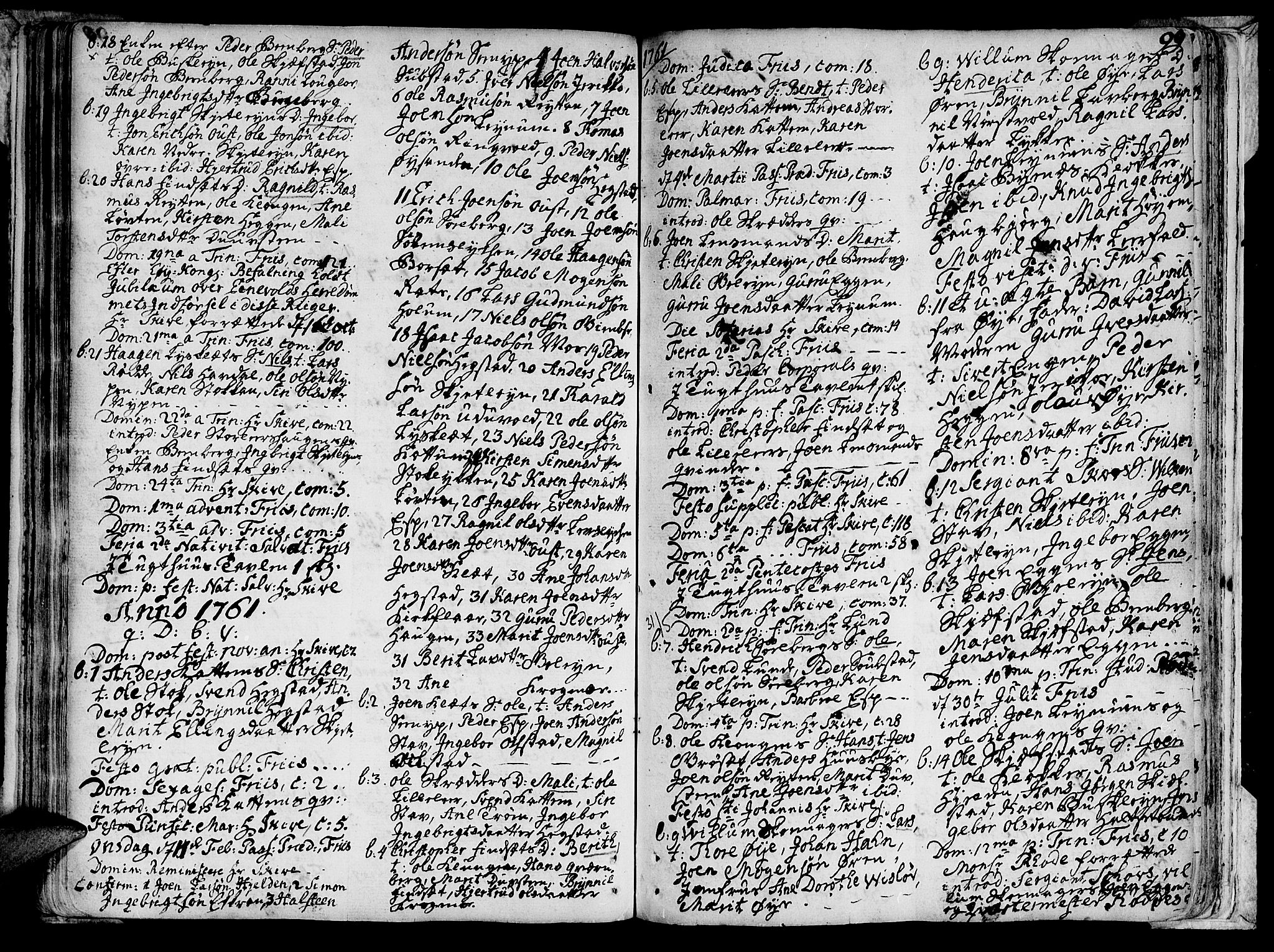 Ministerialprotokoller, klokkerbøker og fødselsregistre - Sør-Trøndelag, SAT/A-1456/691/L1059: Parish register (official) no. 691A01 /3, 1740-1767, p. 99