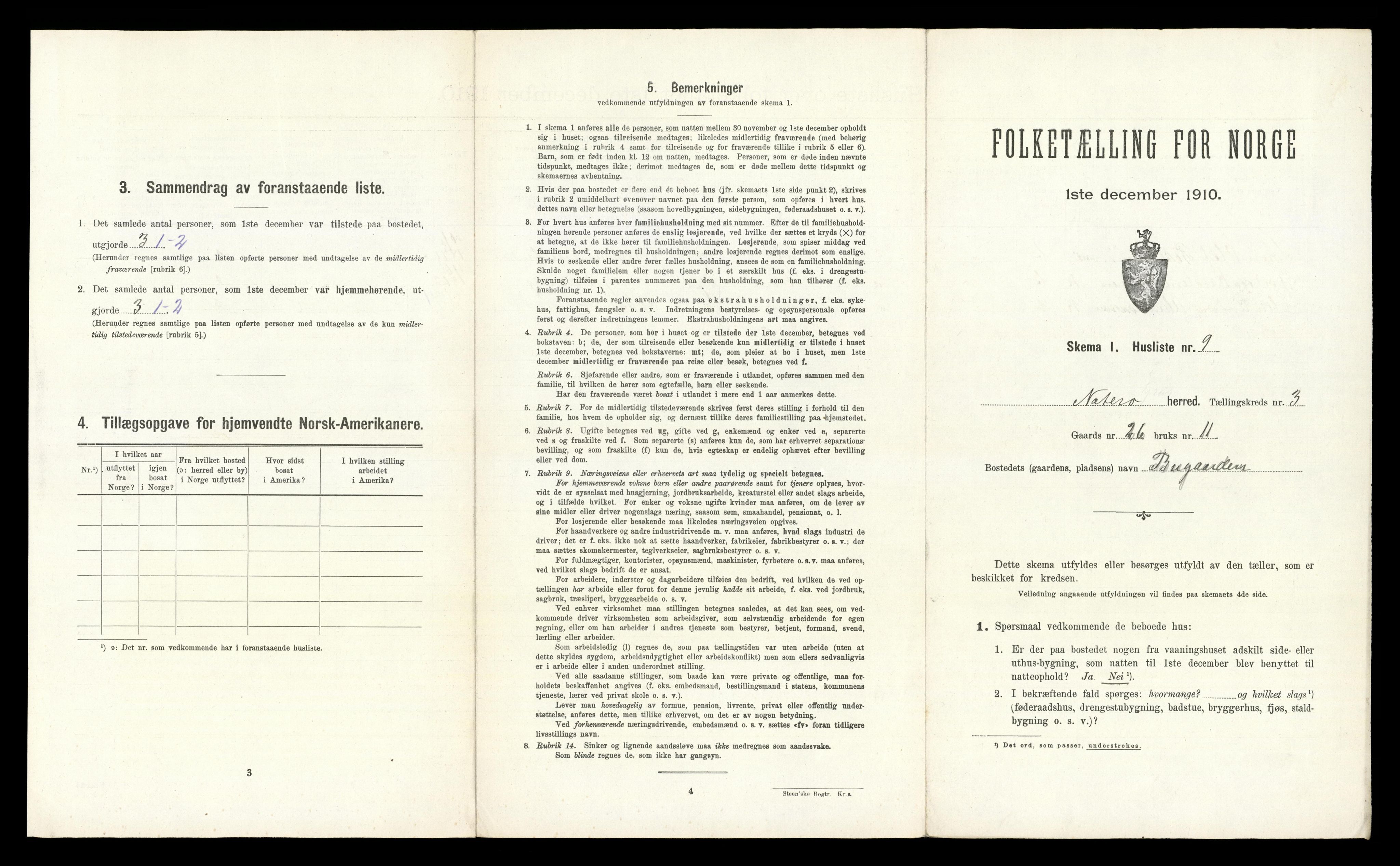 RA, 1910 census for Nøtterøy, 1910, p. 822