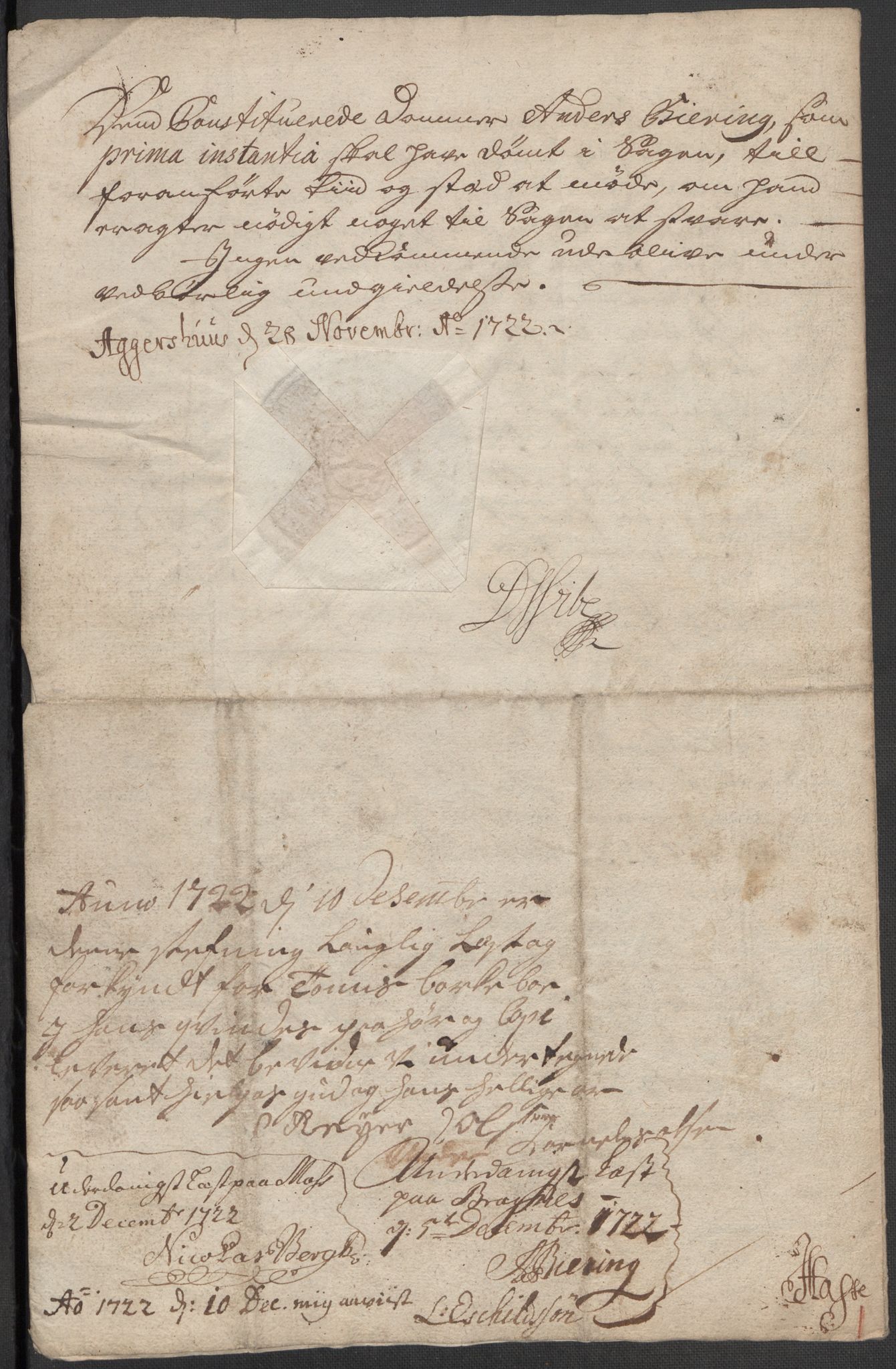 Riksarkivets diplomsamling, AV/RA-EA-5965/F15/L0016: Prestearkiv - Buskerud, 1662-1781, p. 155