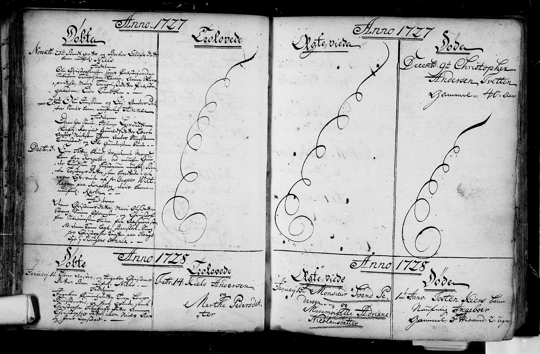 Borre kirkebøker, AV/SAKO-A-338/F/Fa/L0001: Parish register (official) no. I 1, 1710-1750, p. 30