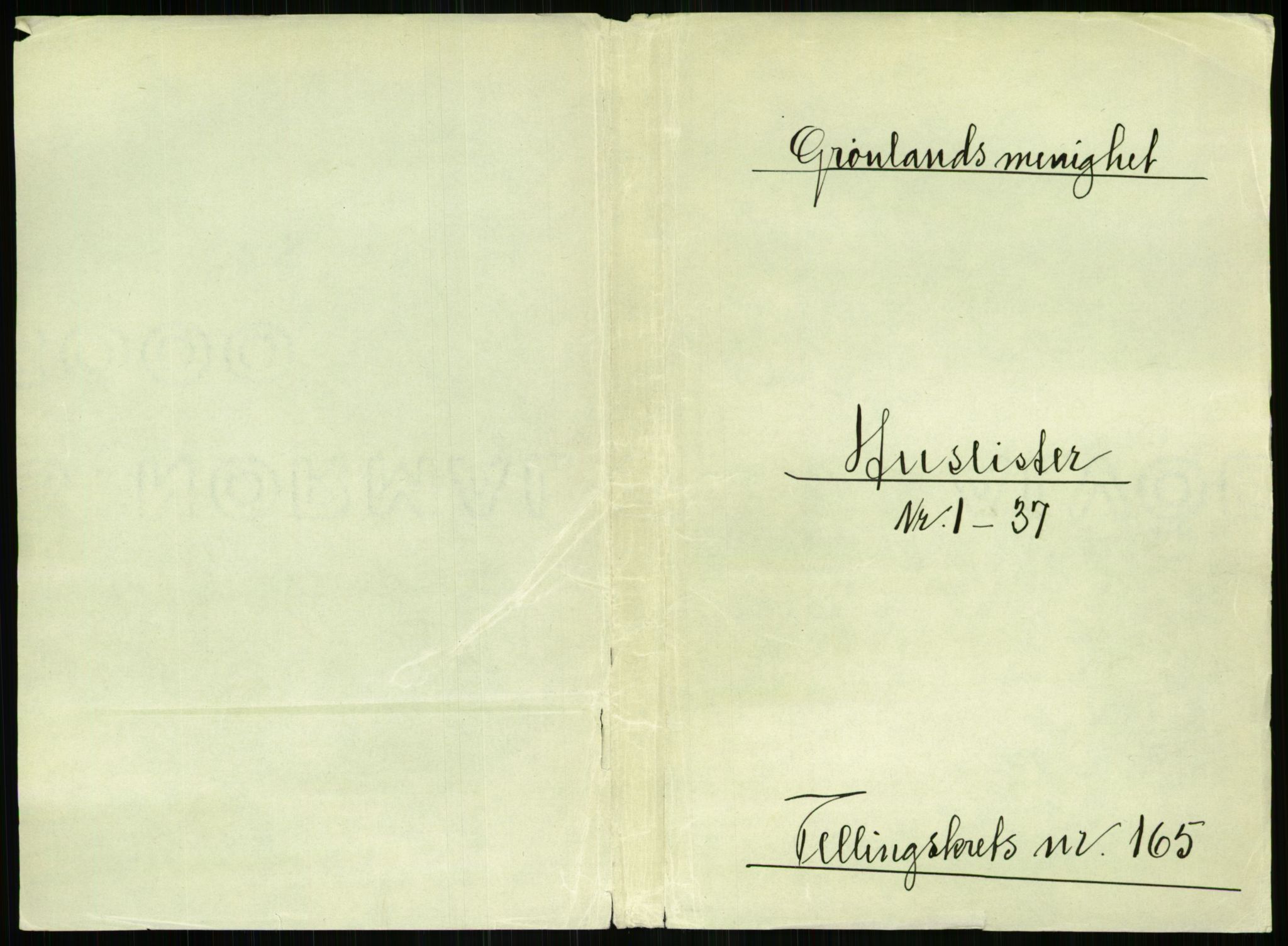 RA, 1891 census for 0301 Kristiania, 1891, p. 95261