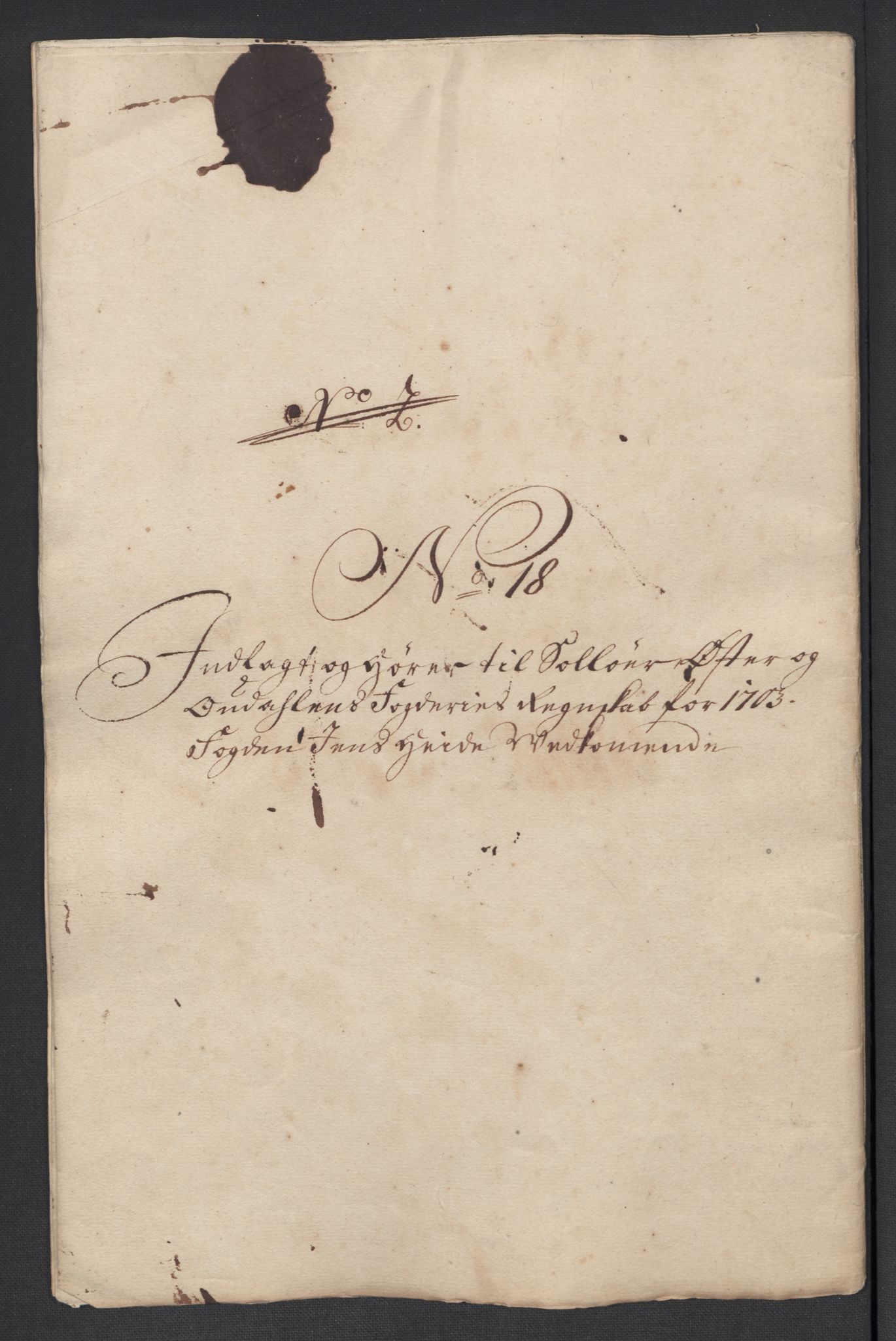 Rentekammeret inntil 1814, Reviderte regnskaper, Fogderegnskap, AV/RA-EA-4092/R13/L0841: Fogderegnskap Solør, Odal og Østerdal, 1703, p. 300