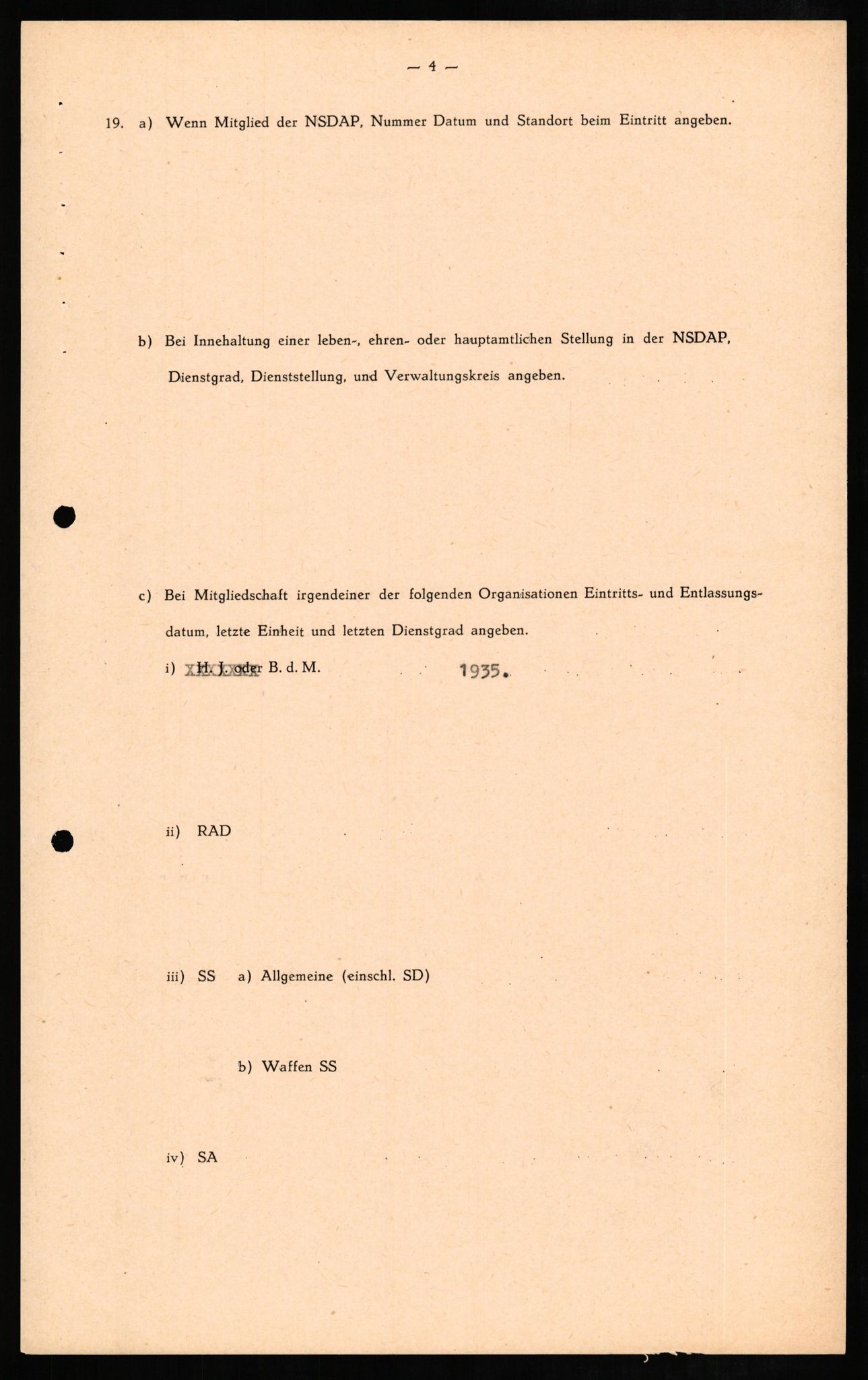 Forsvaret, Forsvarets overkommando II, AV/RA-RAFA-3915/D/Db/L0010: CI Questionaires. Tyske okkupasjonsstyrker i Norge. Tyskere., 1945-1946, p. 426