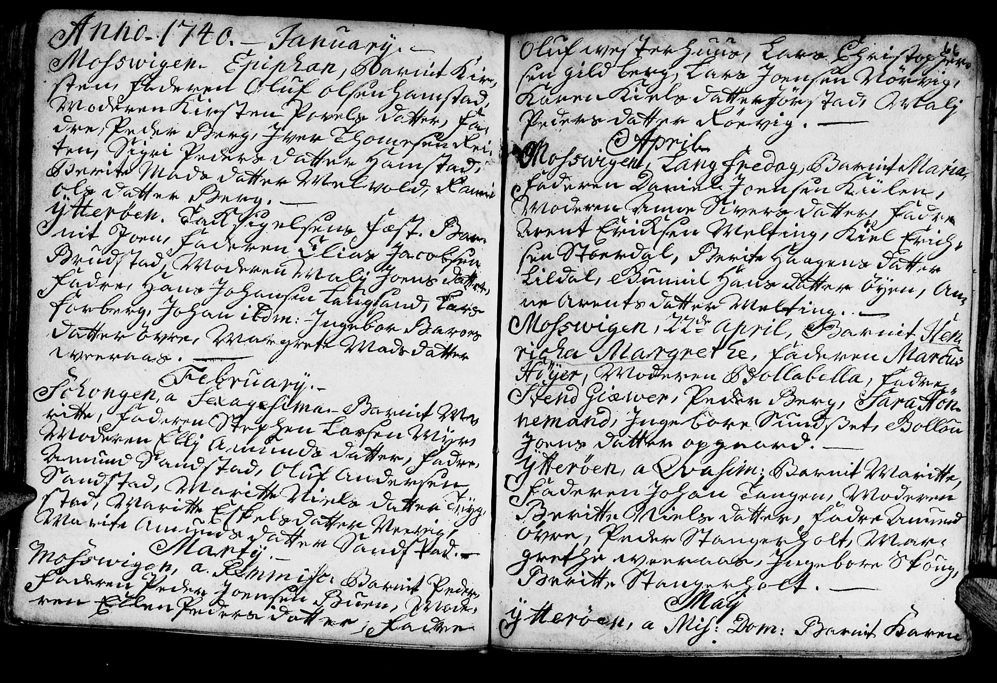 Ministerialprotokoller, klokkerbøker og fødselsregistre - Nord-Trøndelag, SAT/A-1458/722/L0215: Parish register (official) no. 722A02, 1718-1755, p. 66