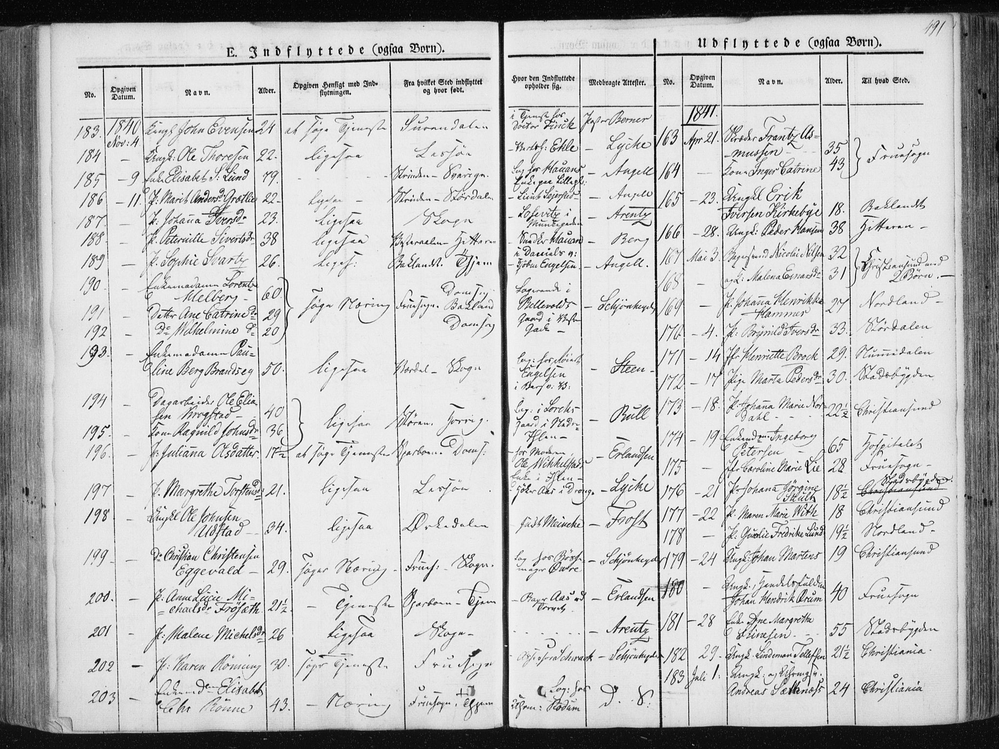 Ministerialprotokoller, klokkerbøker og fødselsregistre - Sør-Trøndelag, SAT/A-1456/601/L0049: Parish register (official) no. 601A17, 1839-1847, p. 491