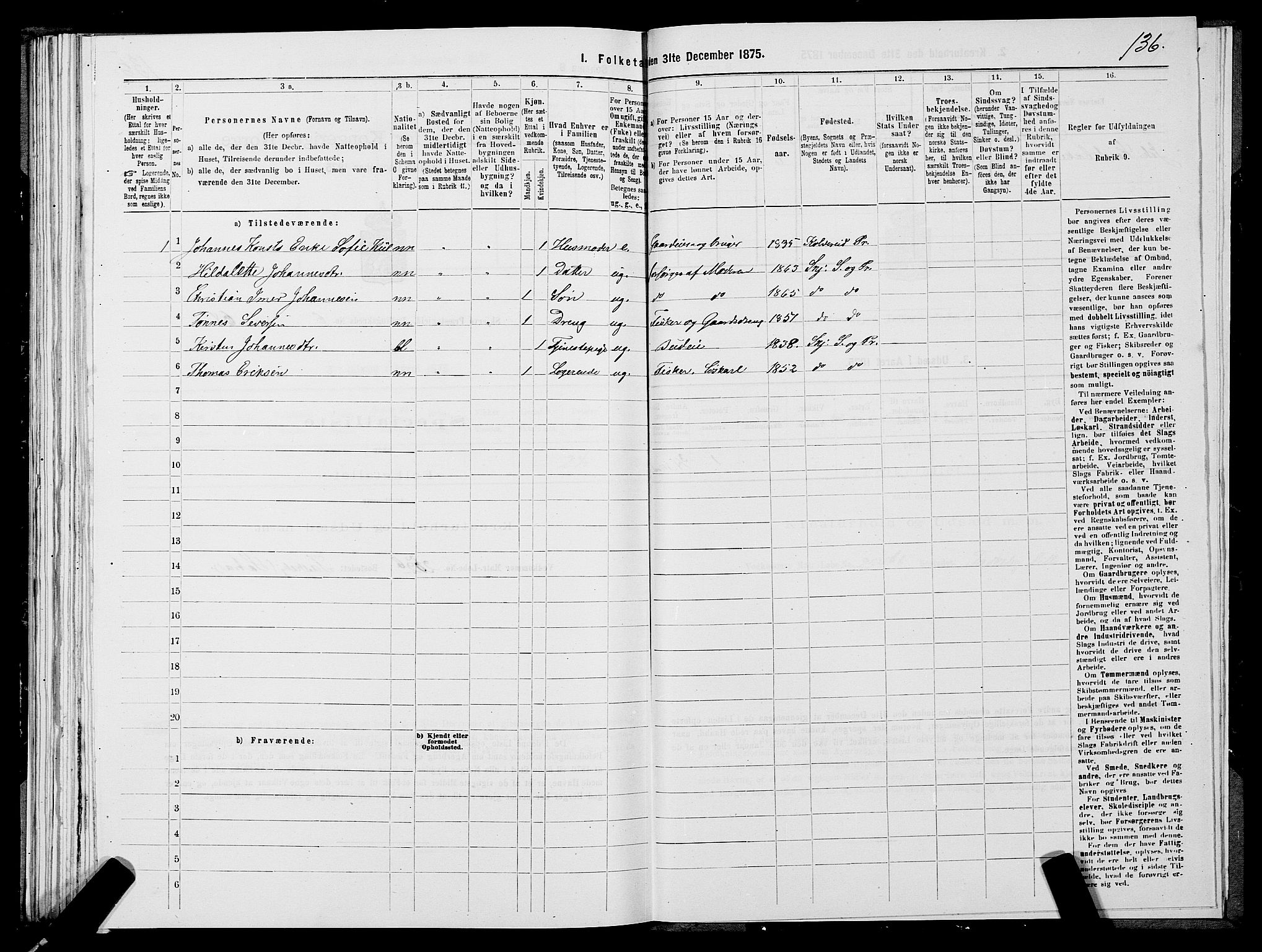 SATØ, 1875 census for 1941P Skjervøy, 1875, p. 5136