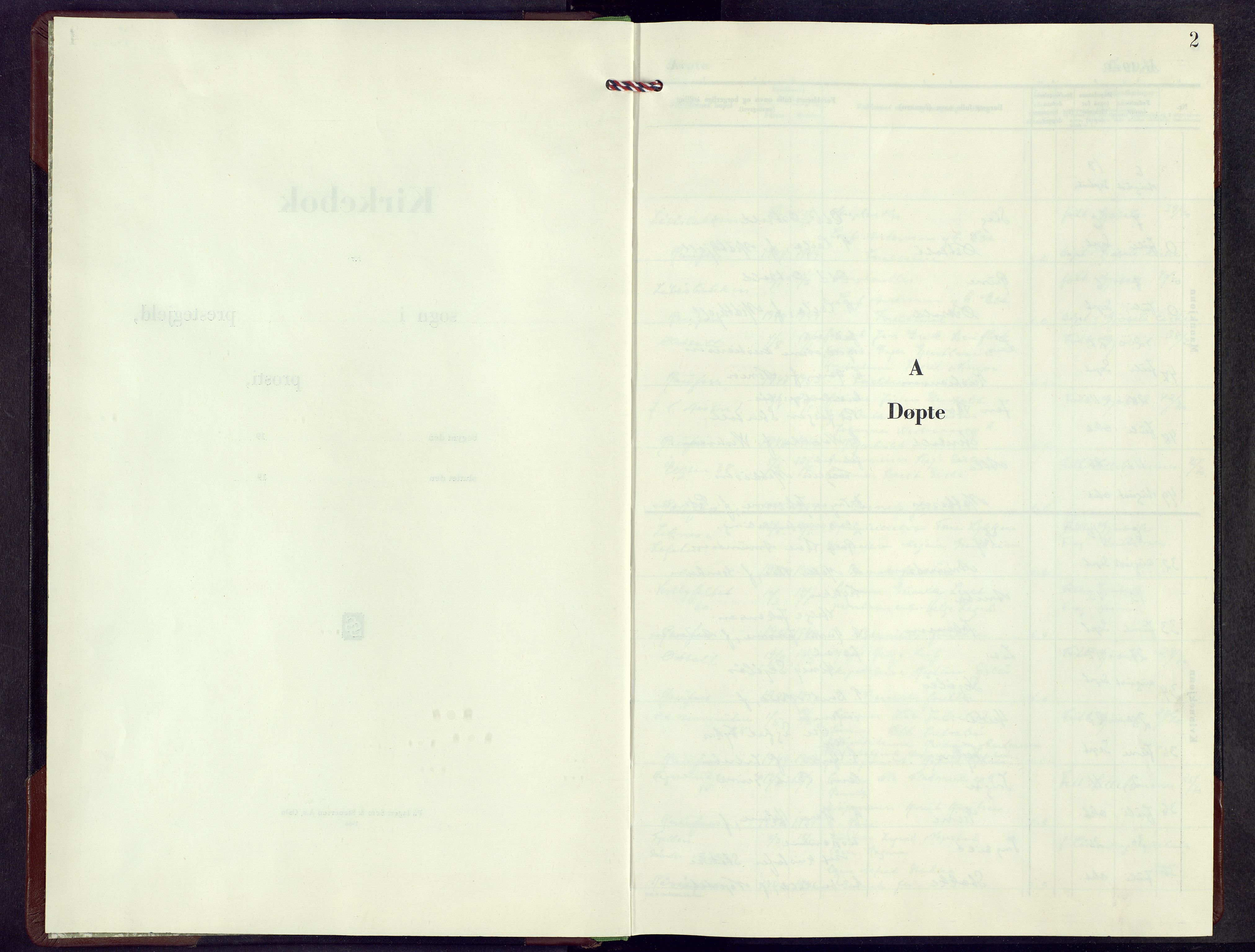 Vestre Toten prestekontor, SAH/PREST-108/H/Ha/Hab/L0019: Parish register (copy) no. 19, 1970-1970, p. 2