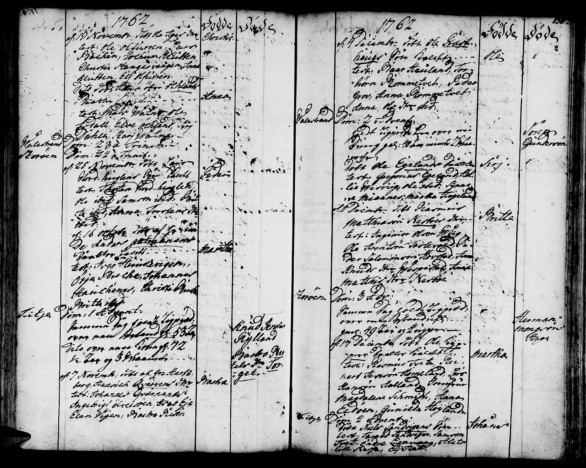 Stord sokneprestembete, AV/SAB-A-78201/H/Haa: Parish register (official) no. A 2, 1744-1777, p. 130