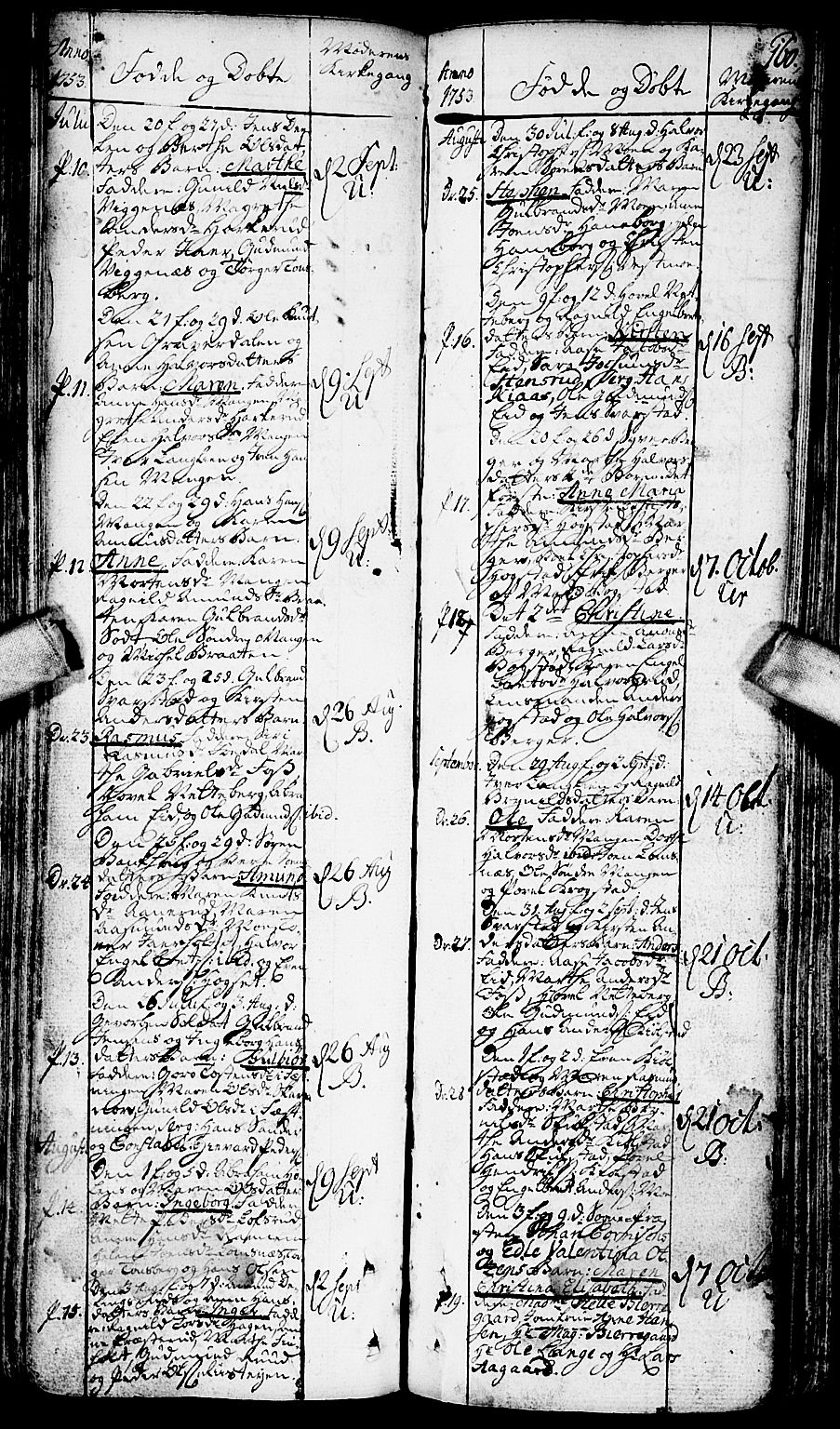 Aurskog prestekontor Kirkebøker, SAO/A-10304a/F/Fa/L0002: Parish register (official) no. I 2, 1735-1766, p. 160