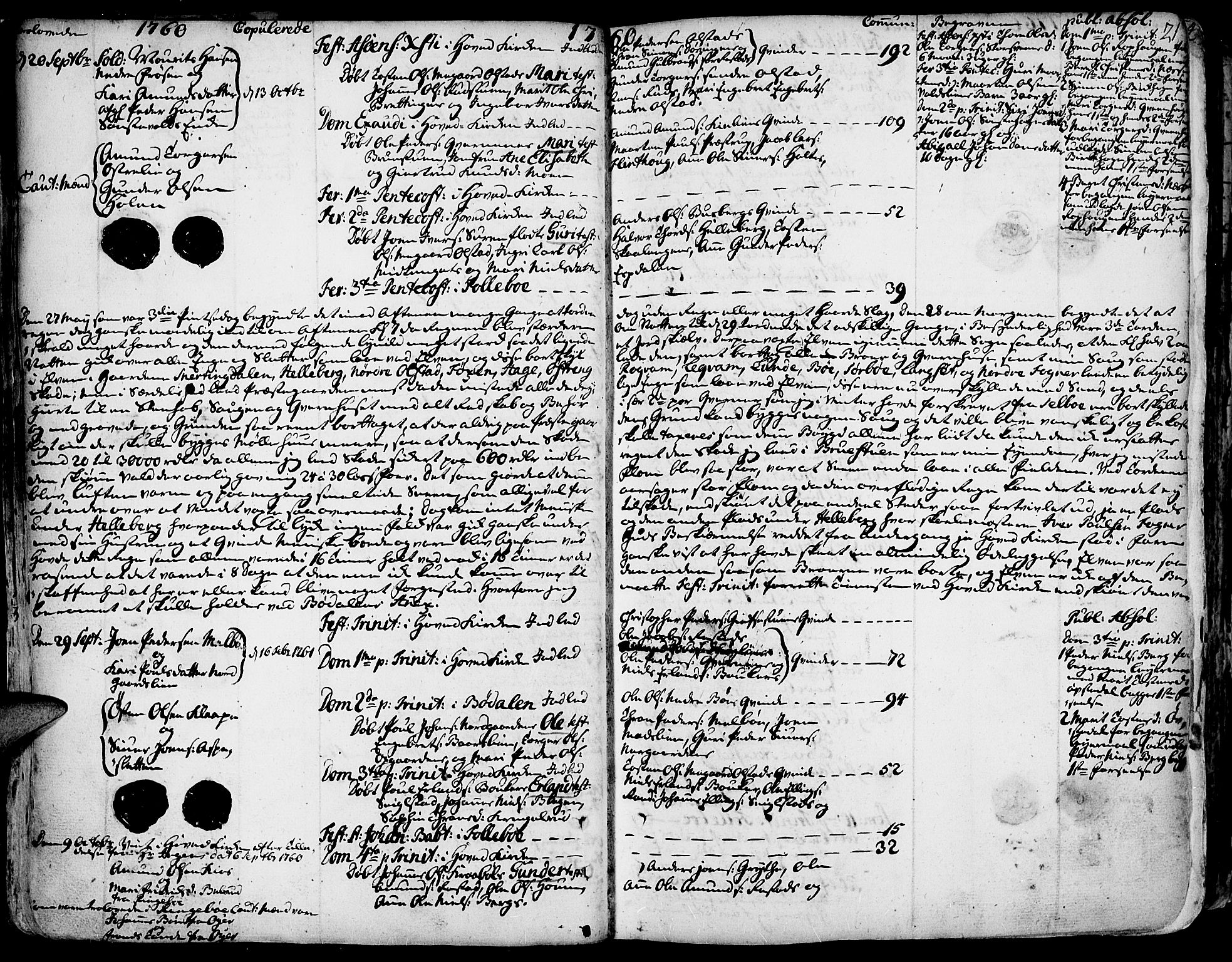 Gausdal prestekontor, SAH/PREST-090/H/Ha/Haa/L0003: Parish register (official) no. 3, 1758-1809, p. 21