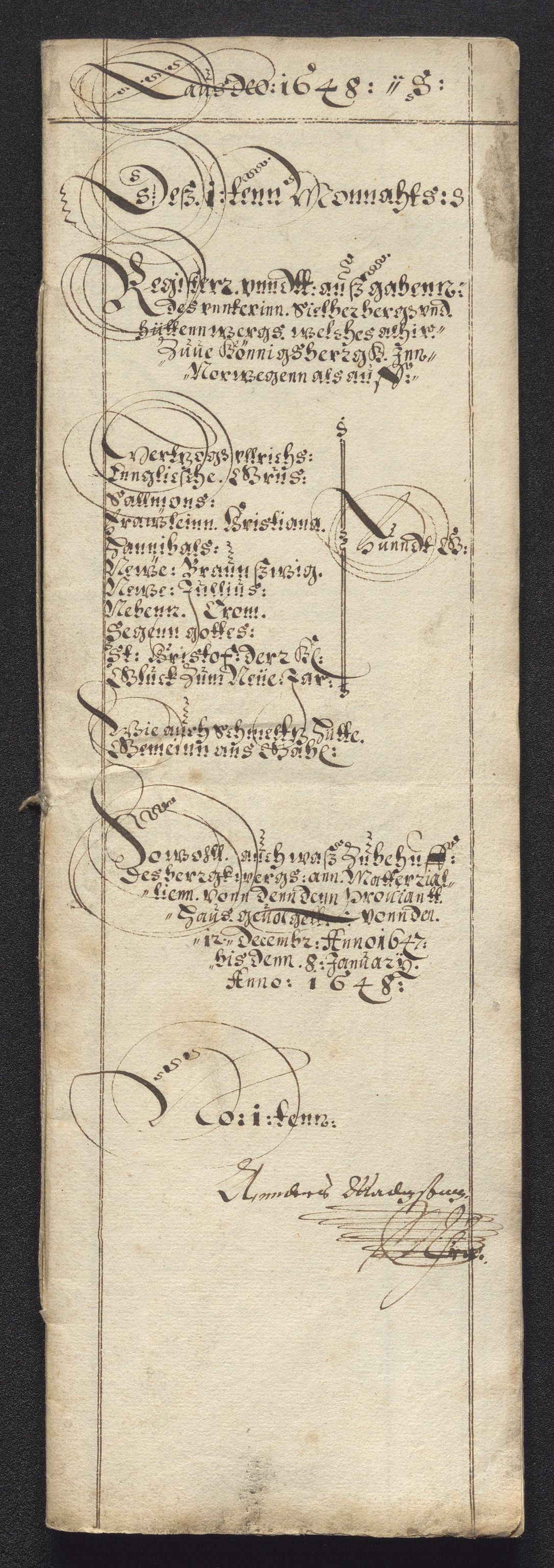 Kongsberg Sølvverk 1623-1816, SAKO/EA-3135/001/D/Dc/Dcd/L0022: Utgiftsregnskap for gruver m.m., 1647-1648, p. 871